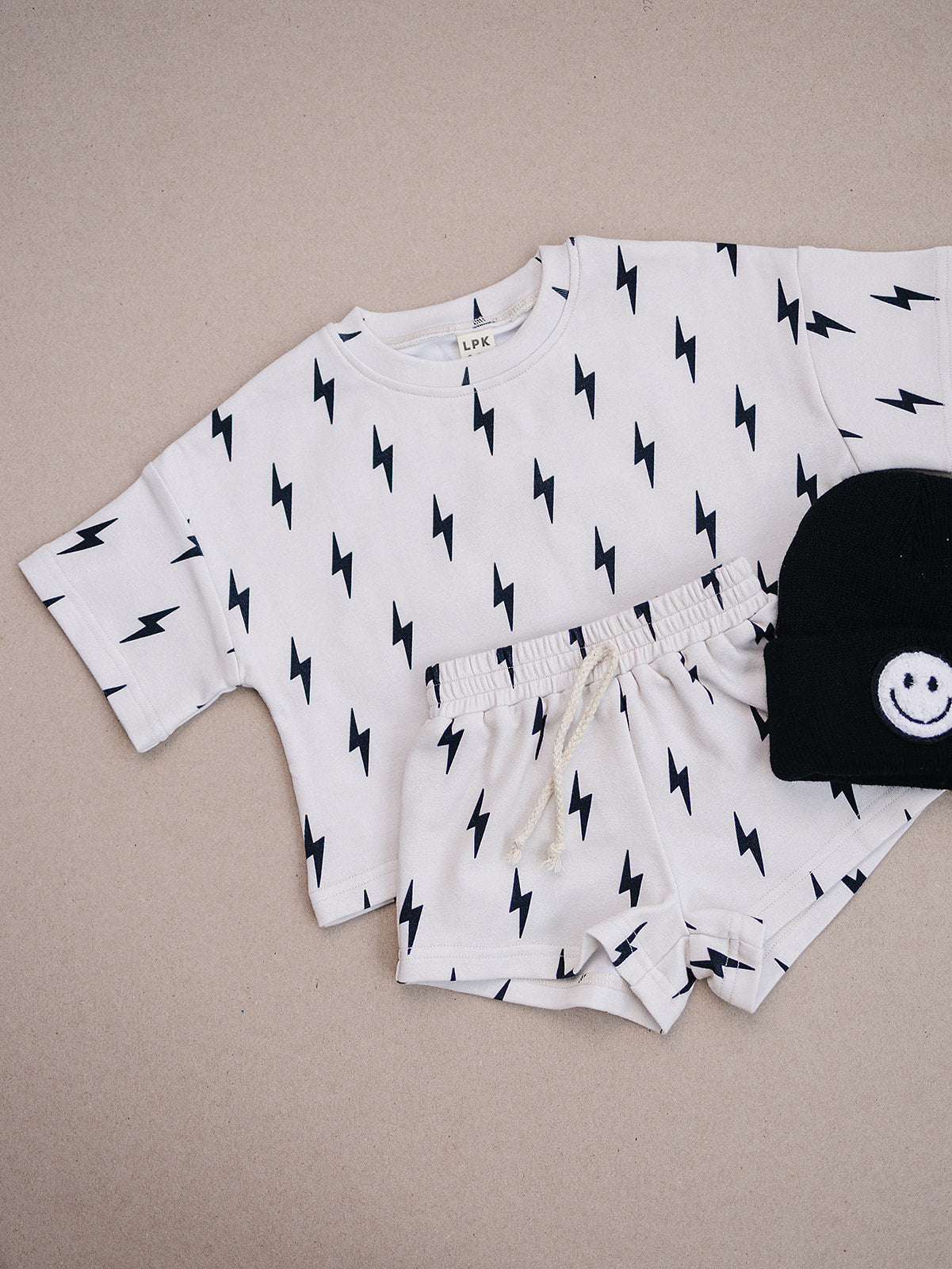 shorts set // little bolt