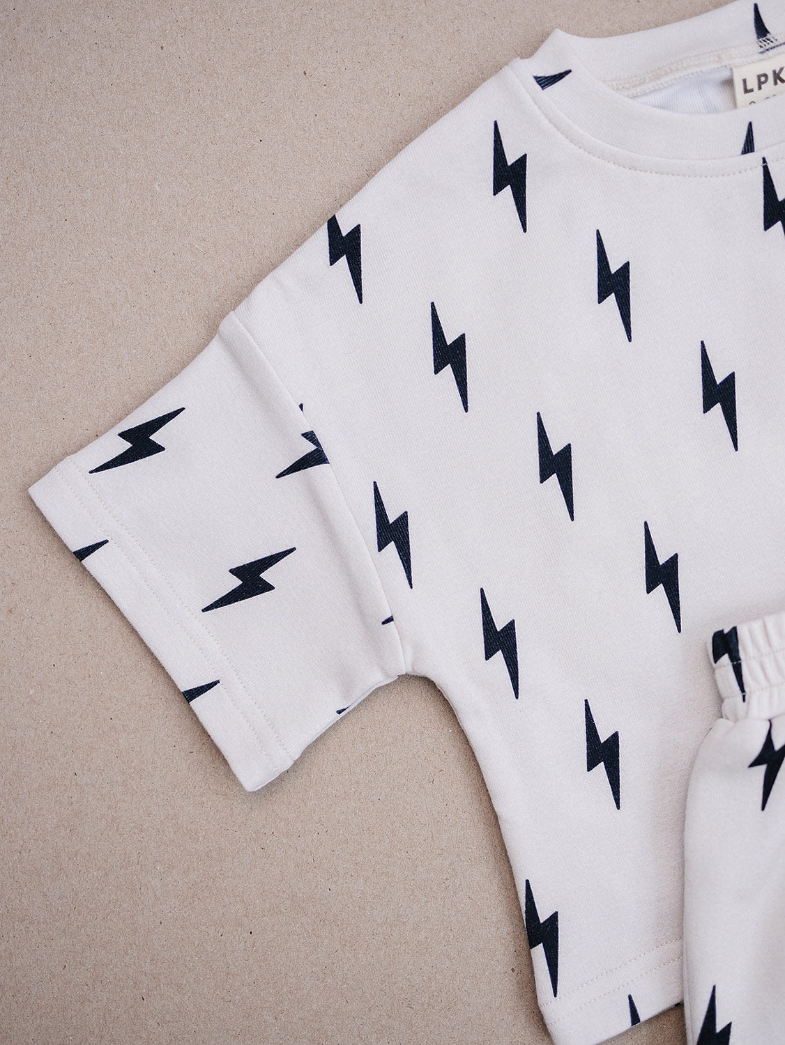 shorts set // little bolt