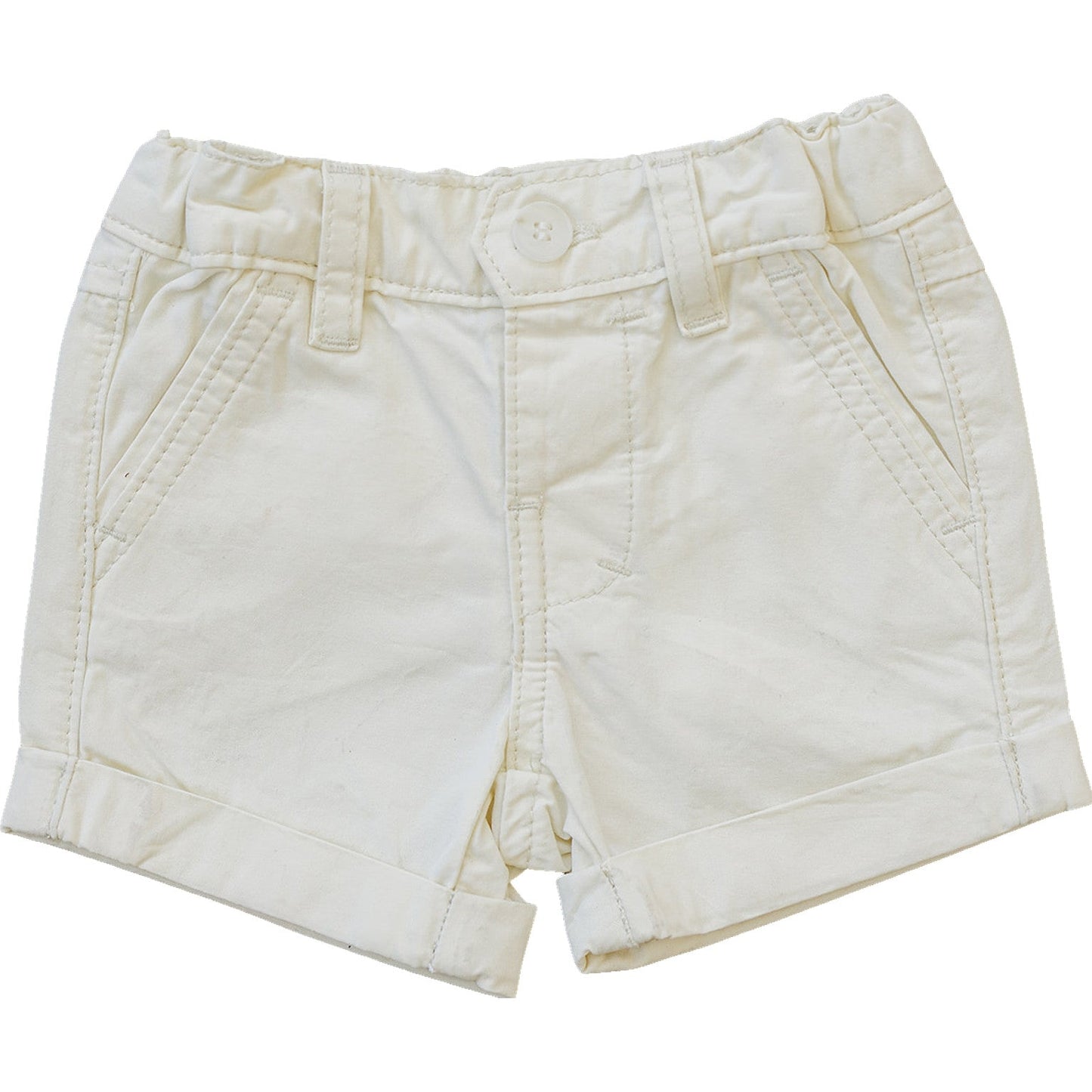 cream chino shorts