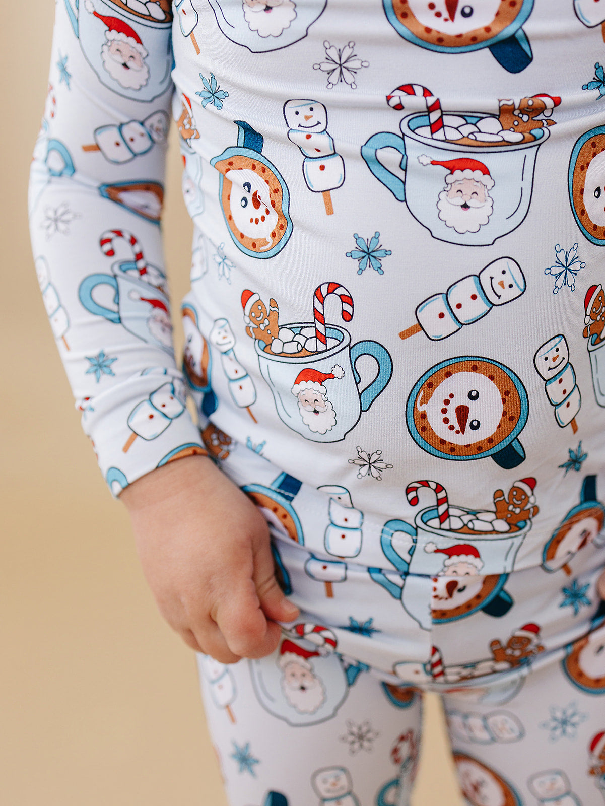 hot cocoa bamboo pajamas // LONG-SLEEVE TWO-PIECE SET