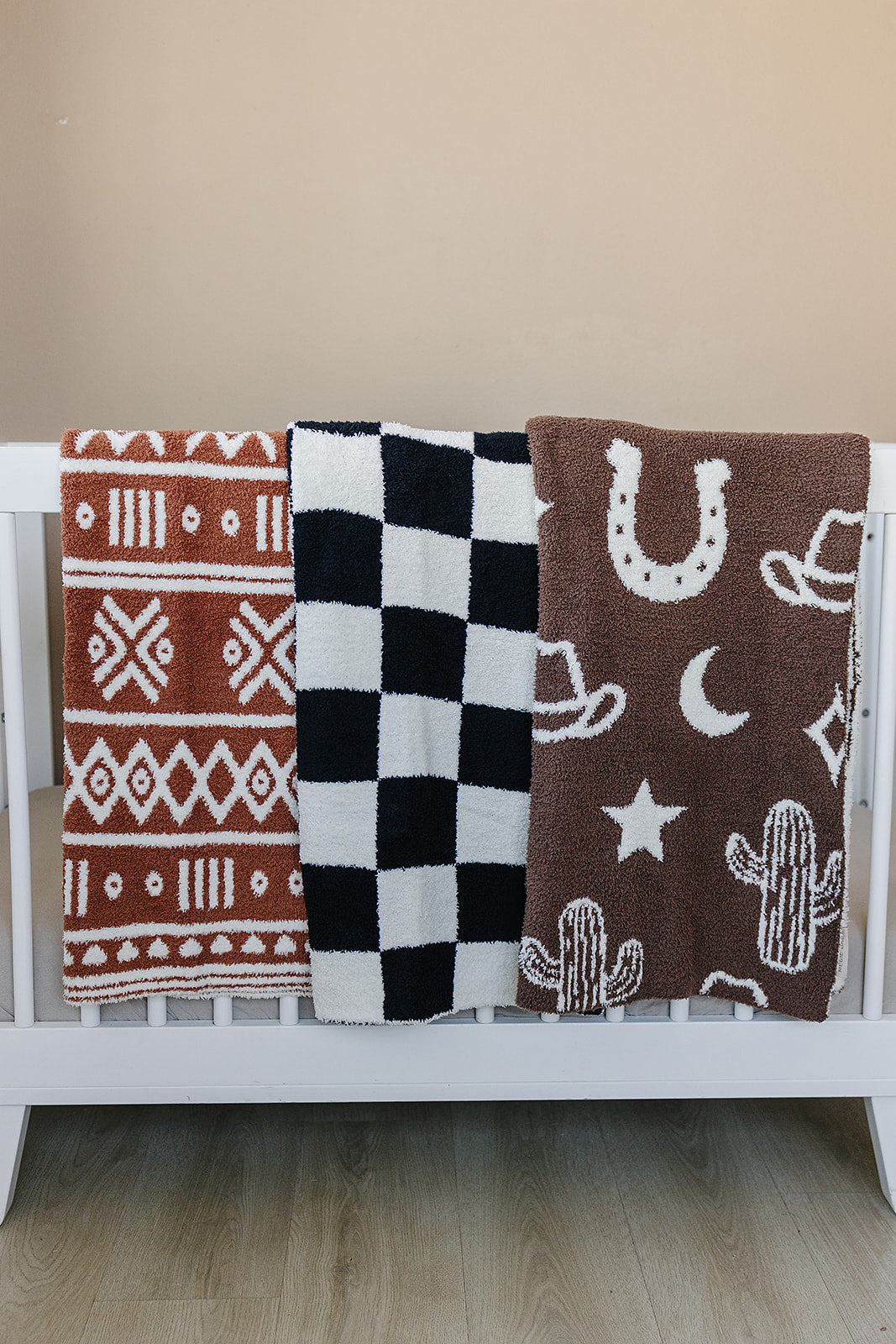 plush blanket // western