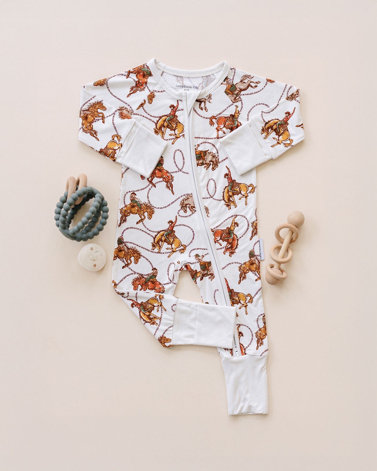 rodeo club bamboo pajamas // ZIPPY