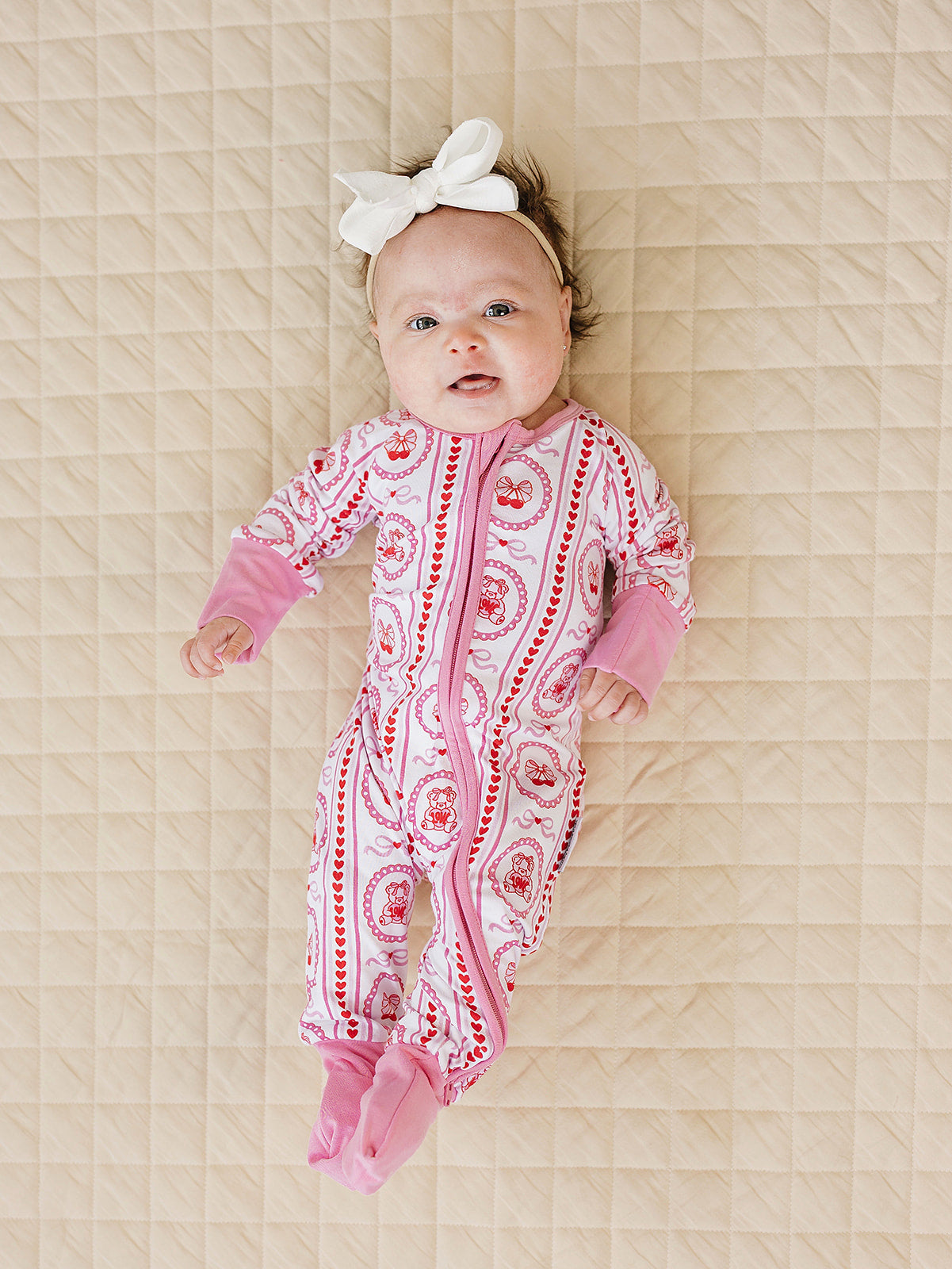 cherry bear bamboo pajamas // ZIPPY
