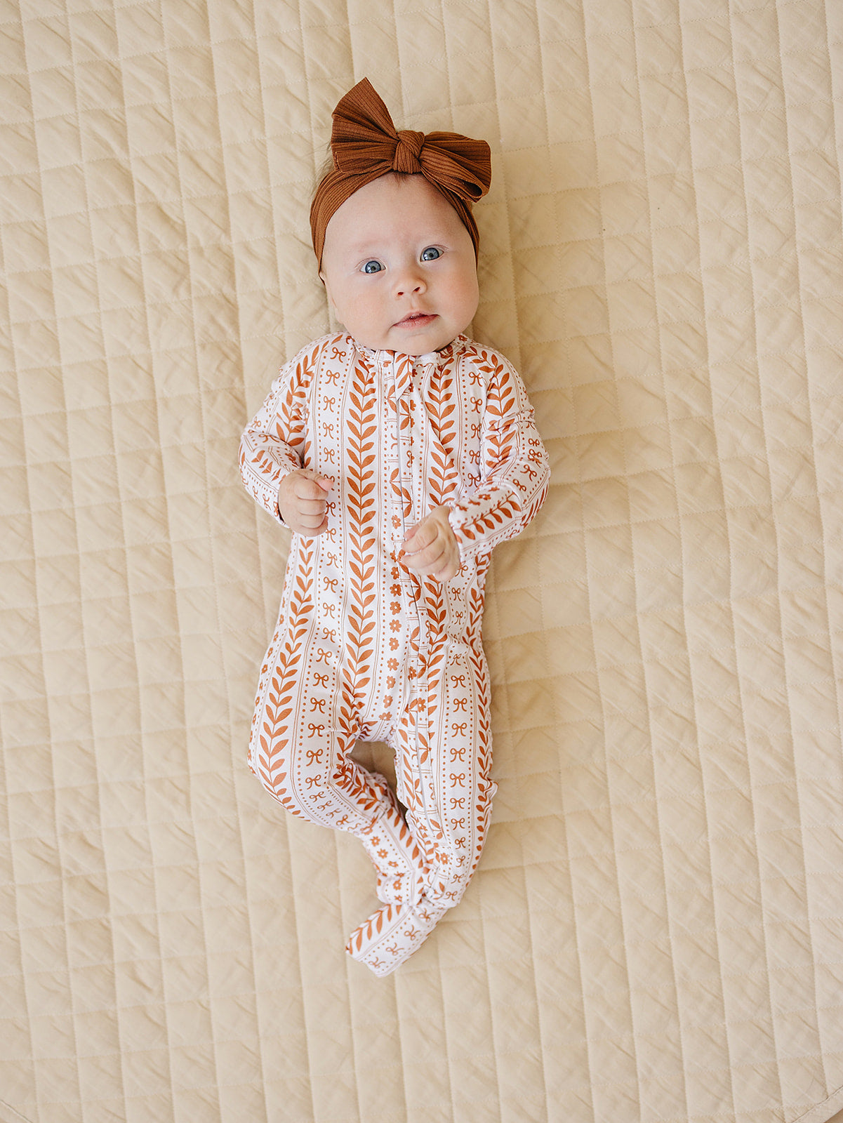 boho daisy bamboo pajamas // ZIPPY