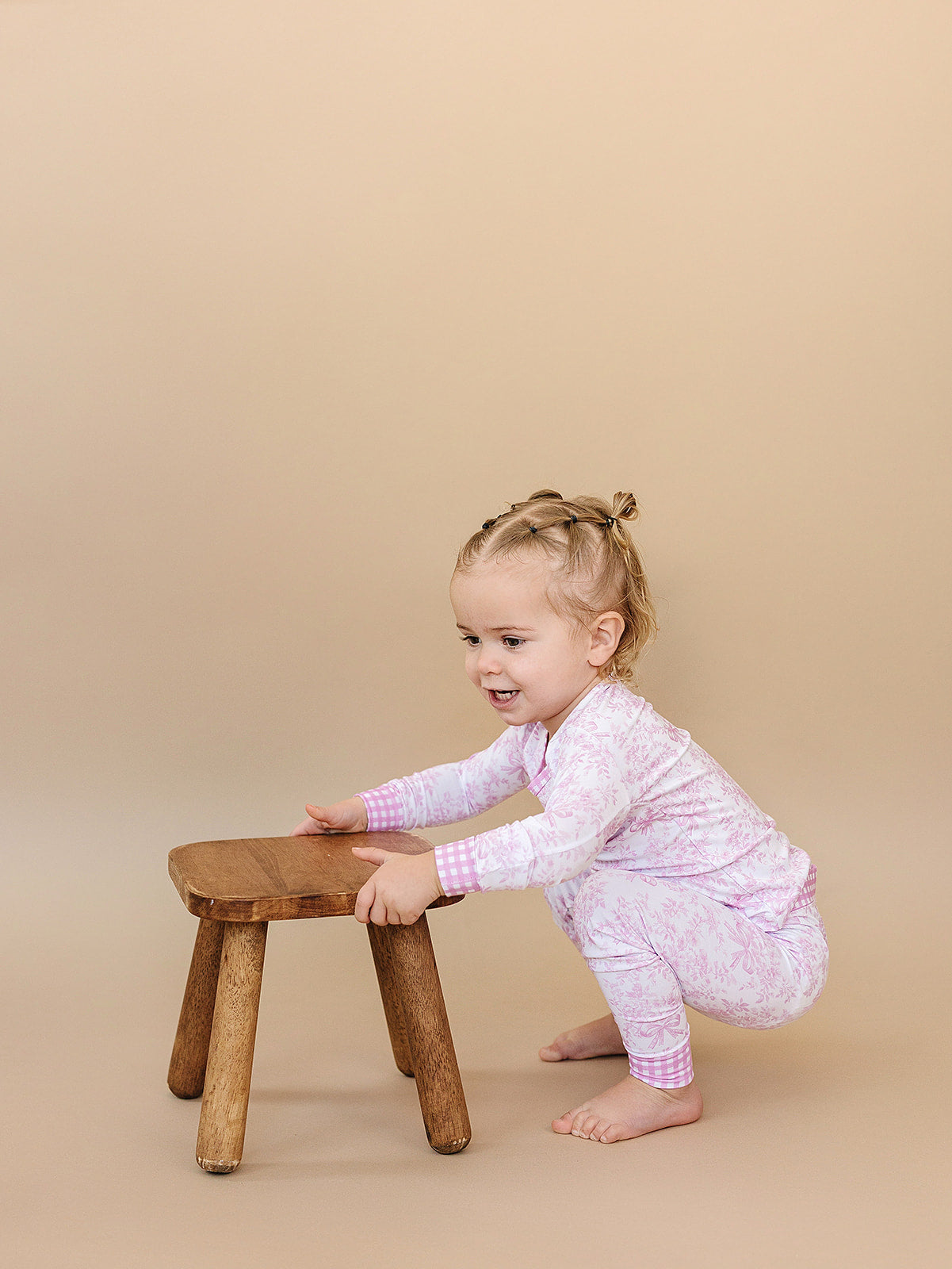 petal whimsy bamboo pajamas // LONG-SLEEVE TWO-PIECE SET