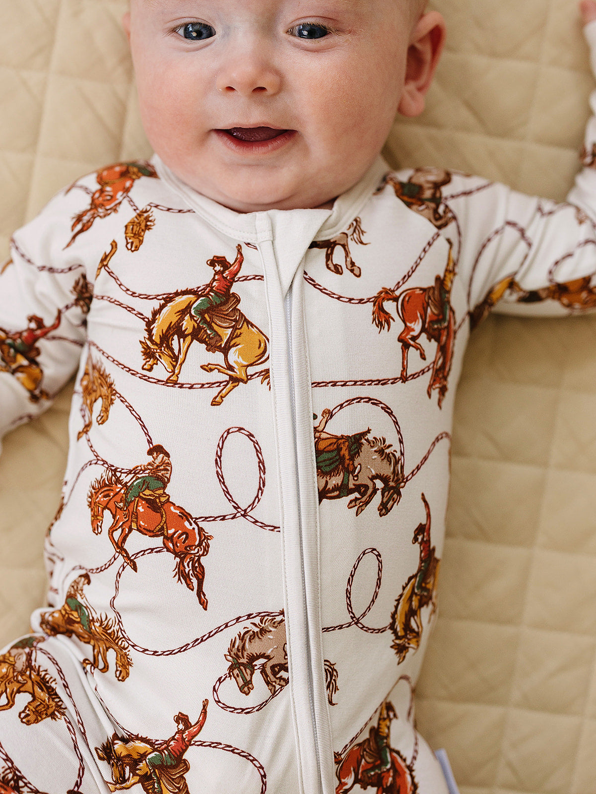 rodeo club bamboo pajamas // ZIPPY