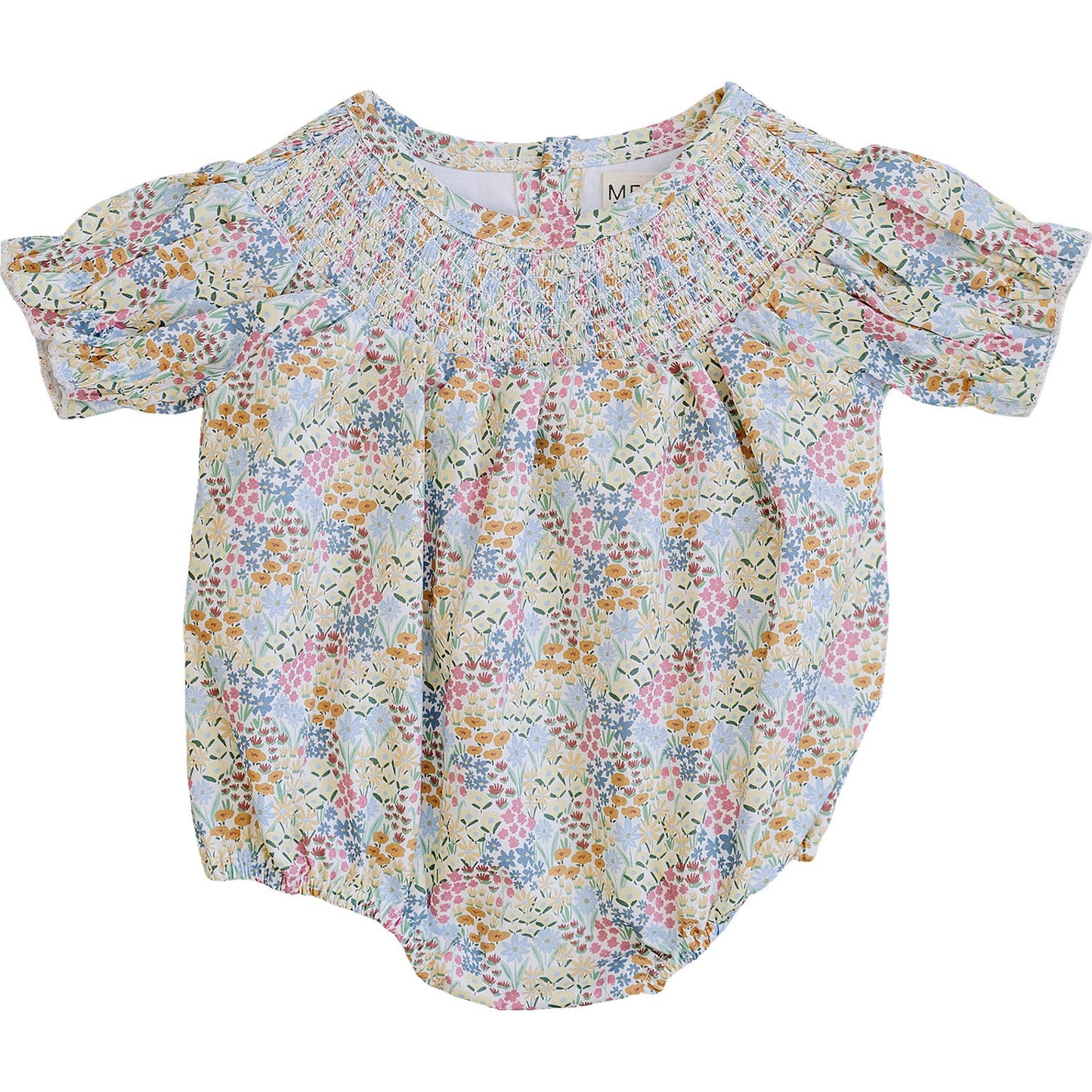 summer meadow bubble romper
