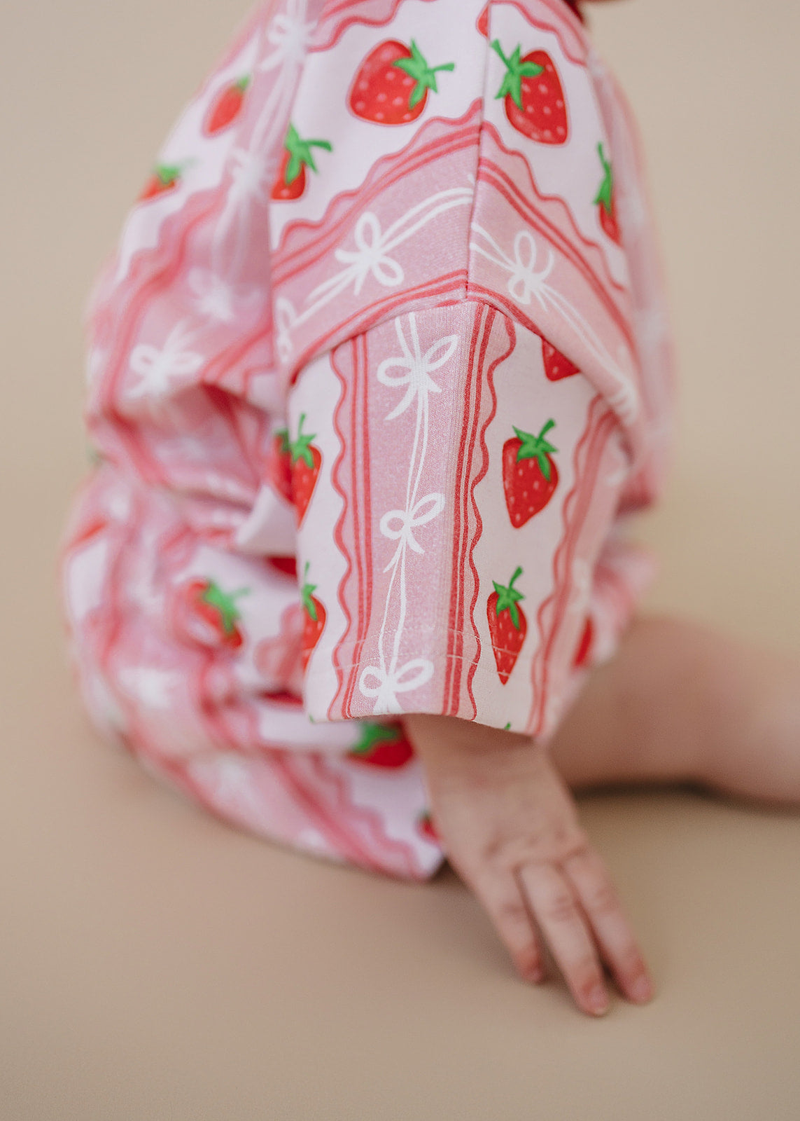 shorts set // strawberry