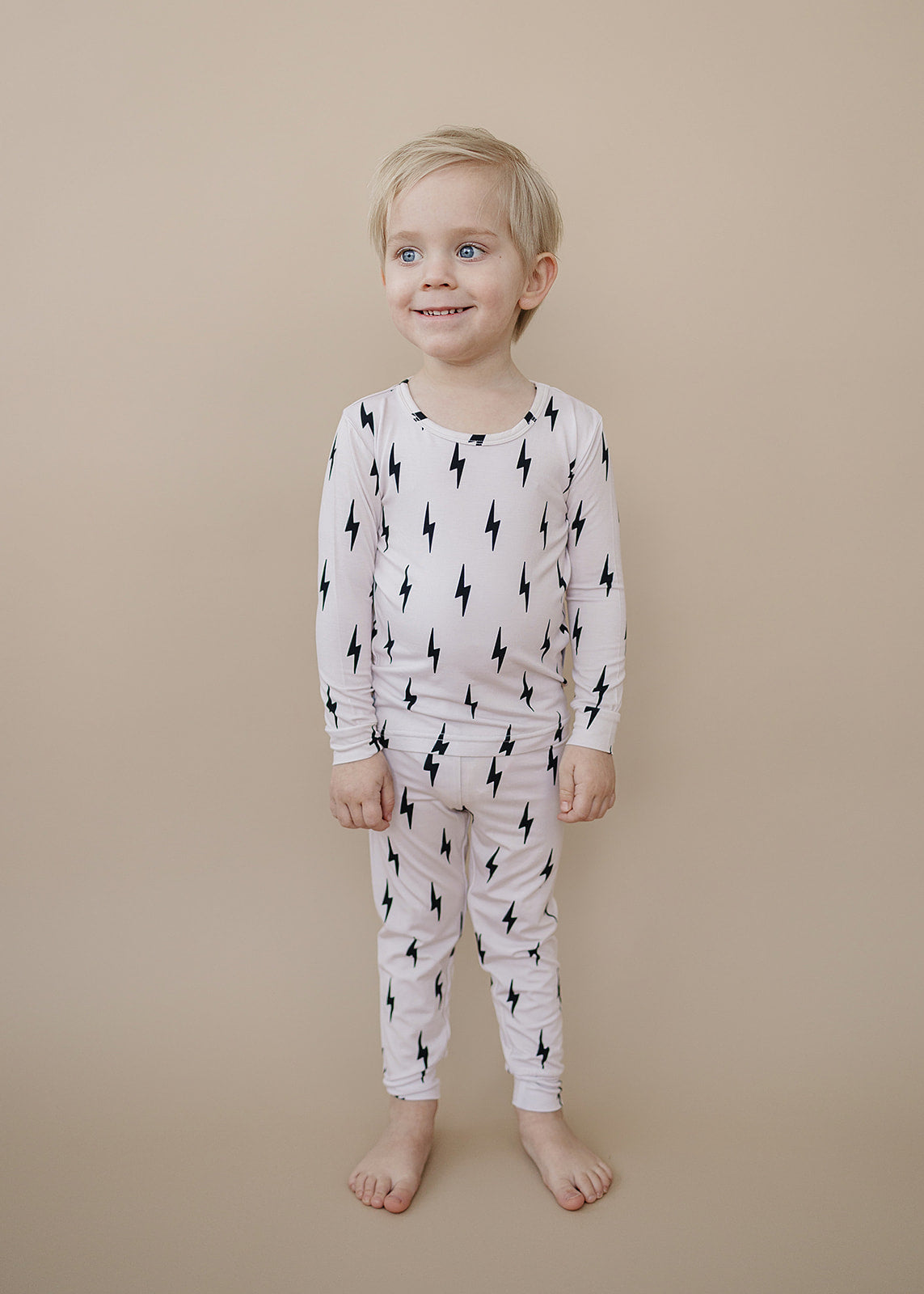 little bolt bamboo pajamas // LONG-SLEEVE TWO-PIECE SET