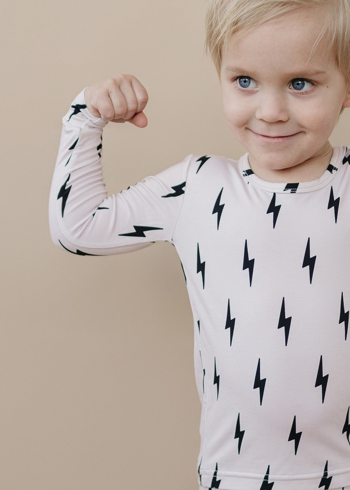 little bolt bamboo pajamas // LONG-SLEEVE TWO-PIECE SET
