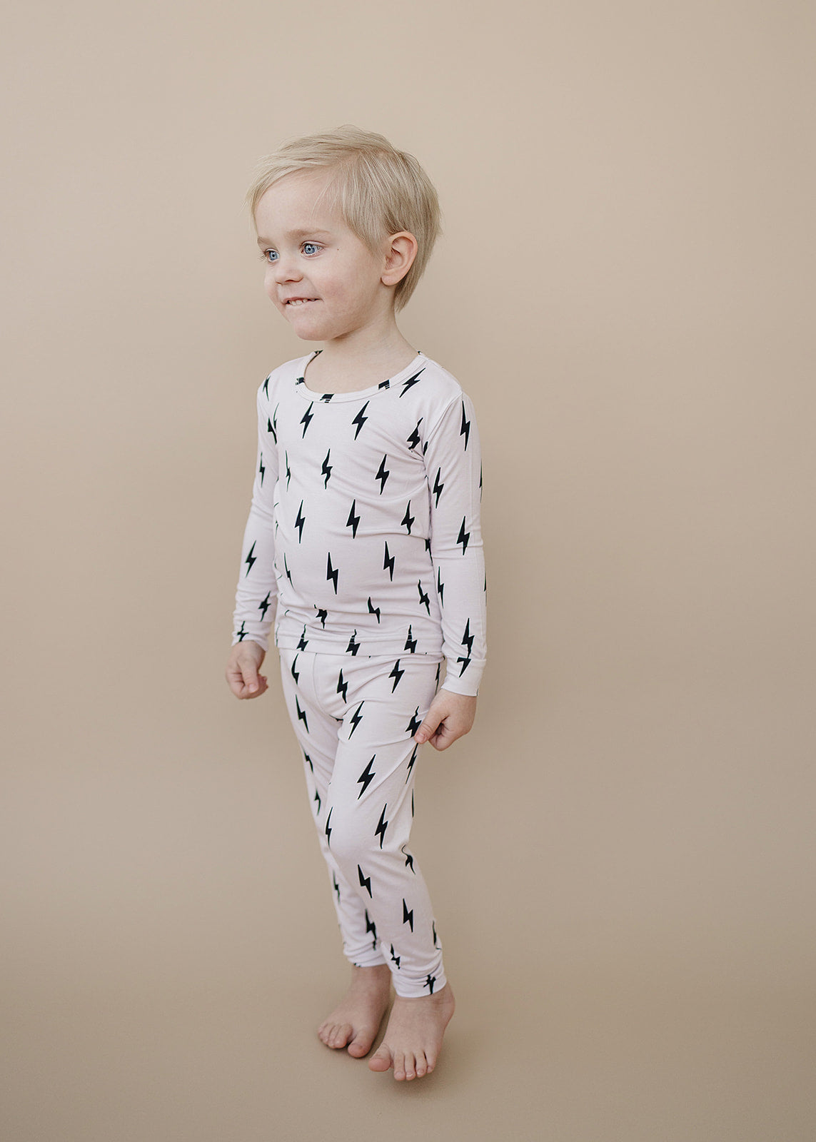 little bolt bamboo pajamas // LONG-SLEEVE TWO-PIECE SET