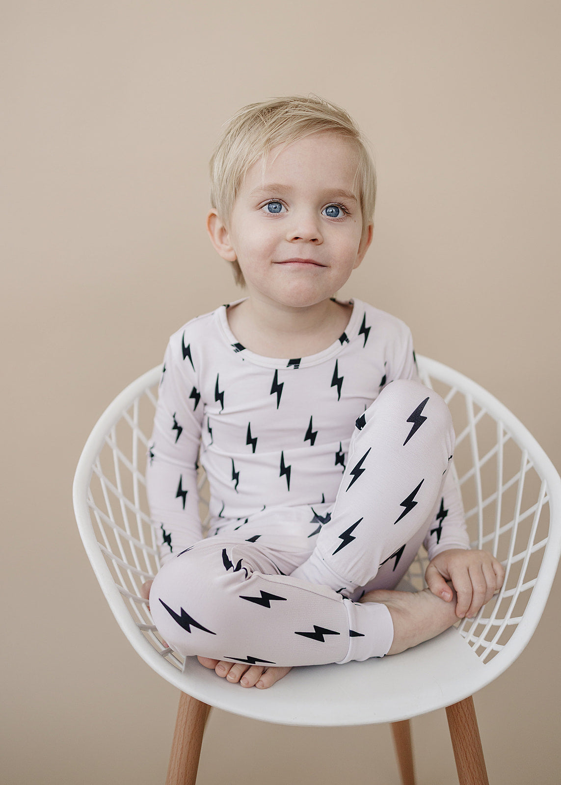 little bolt bamboo pajamas // LONG-SLEEVE TWO-PIECE SET