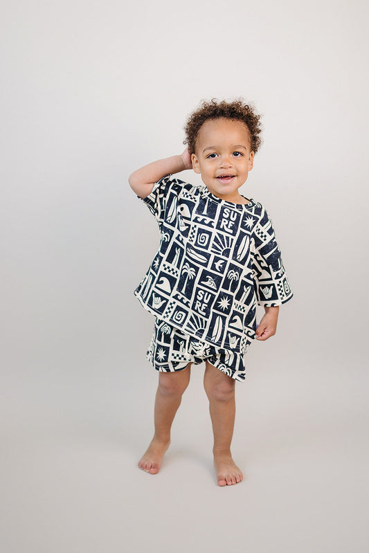 shorts set // coastal club
