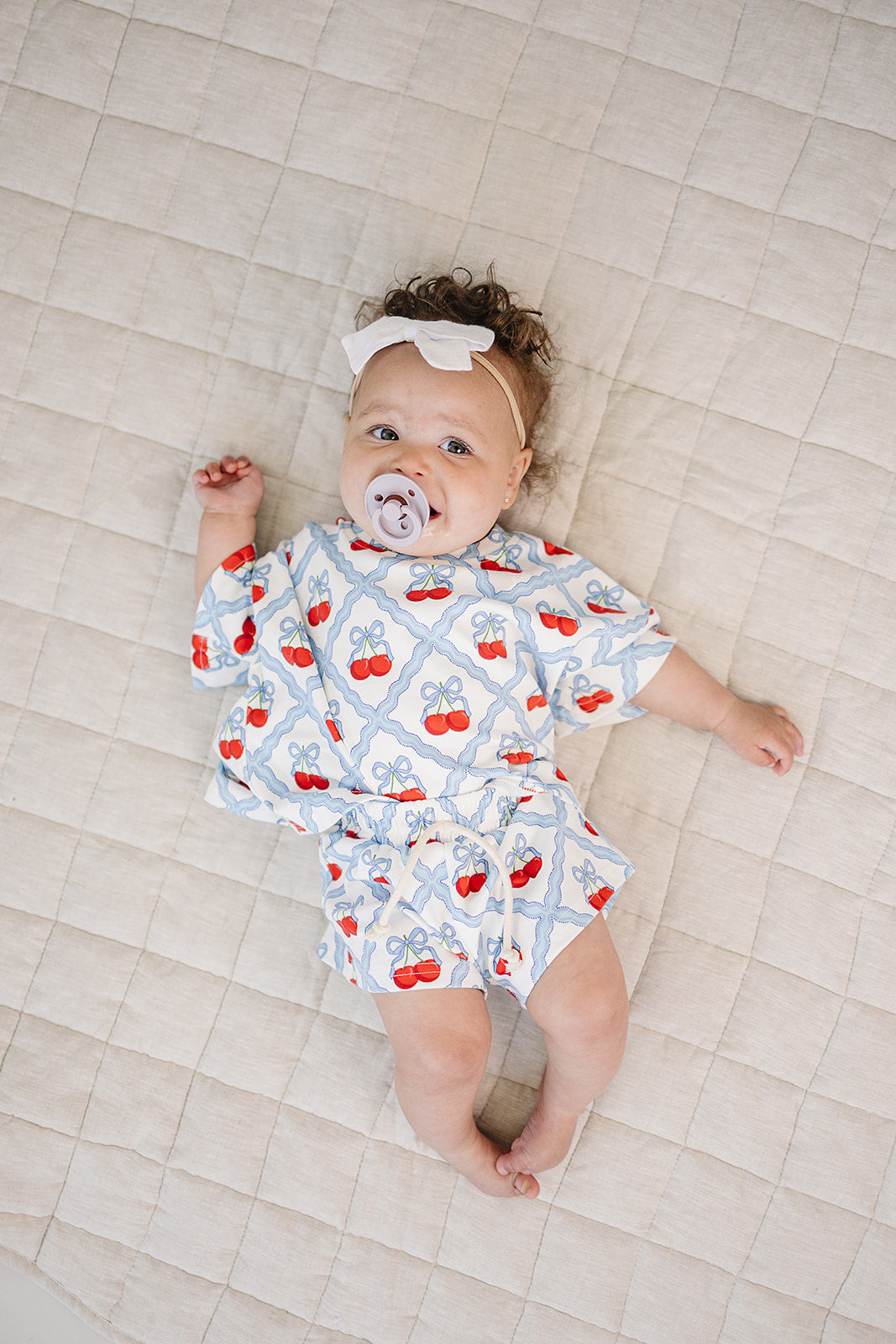 shorts set // sweet cherry