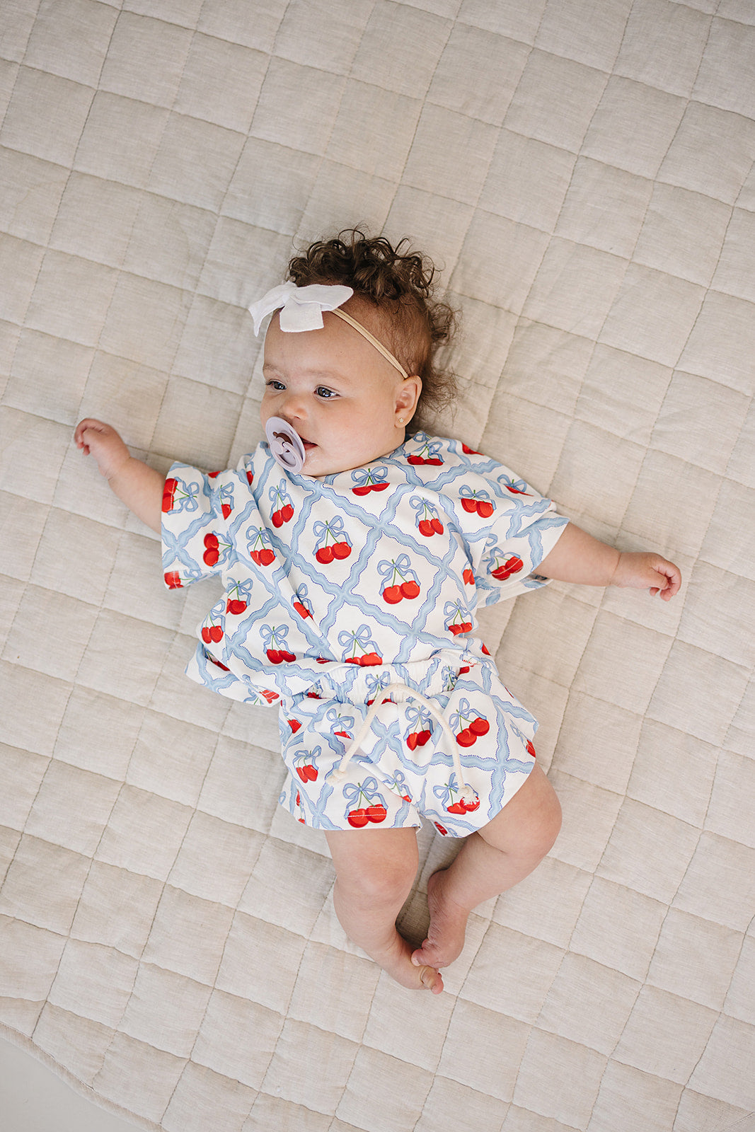shorts set // sweet cherry