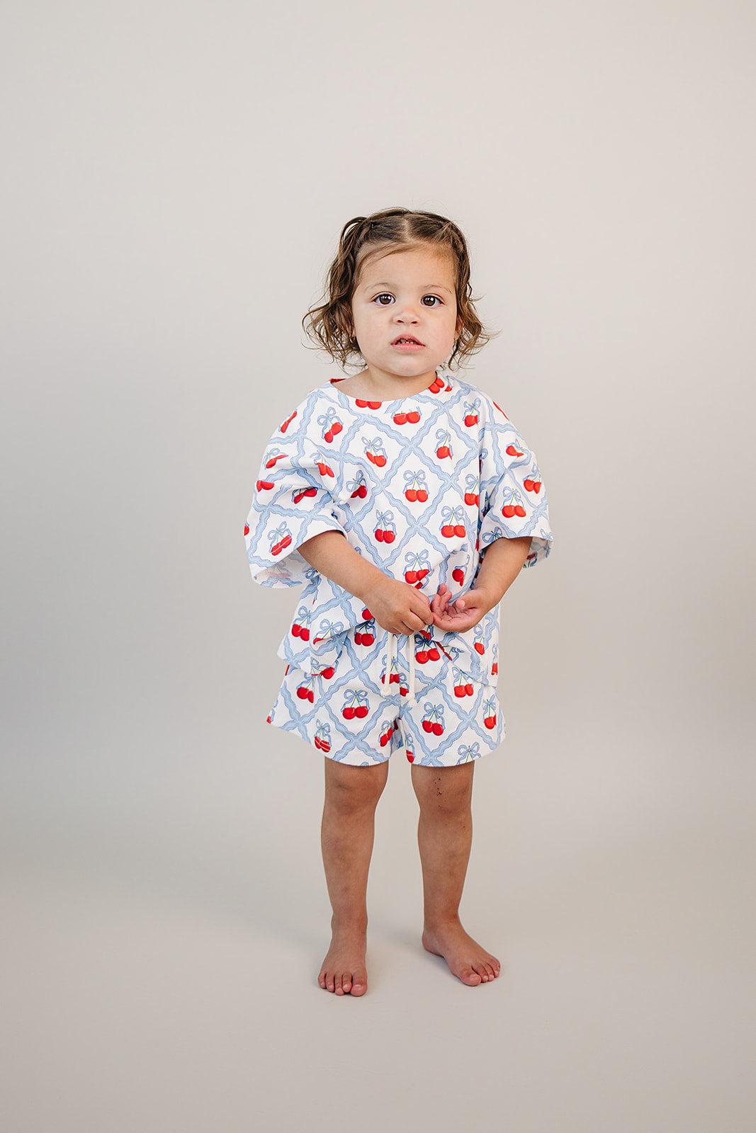 shorts set // sweet cherry