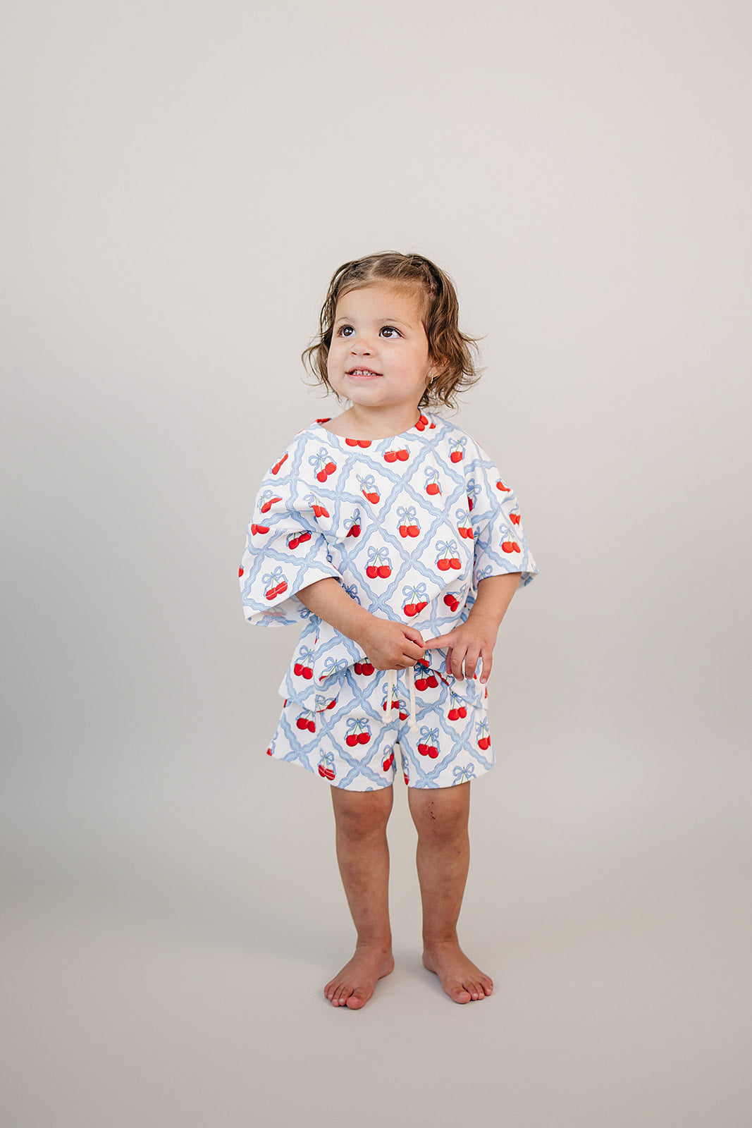 shorts set // sweet cherry