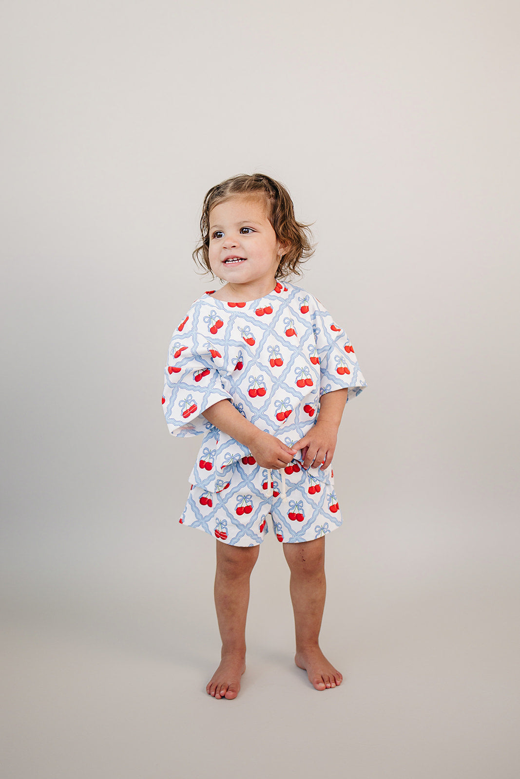 shorts set // sweet cherry