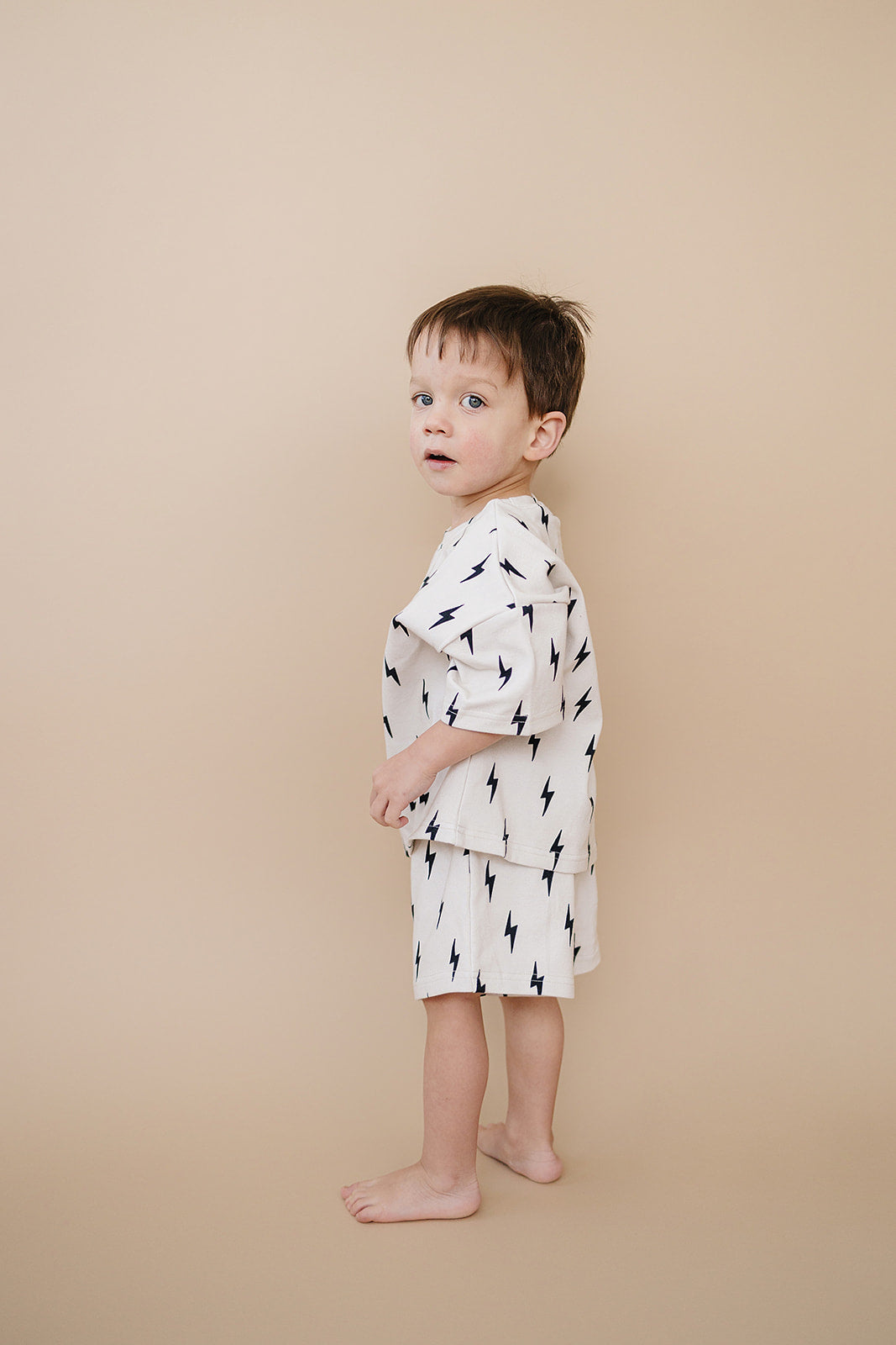 shorts set // little bolt