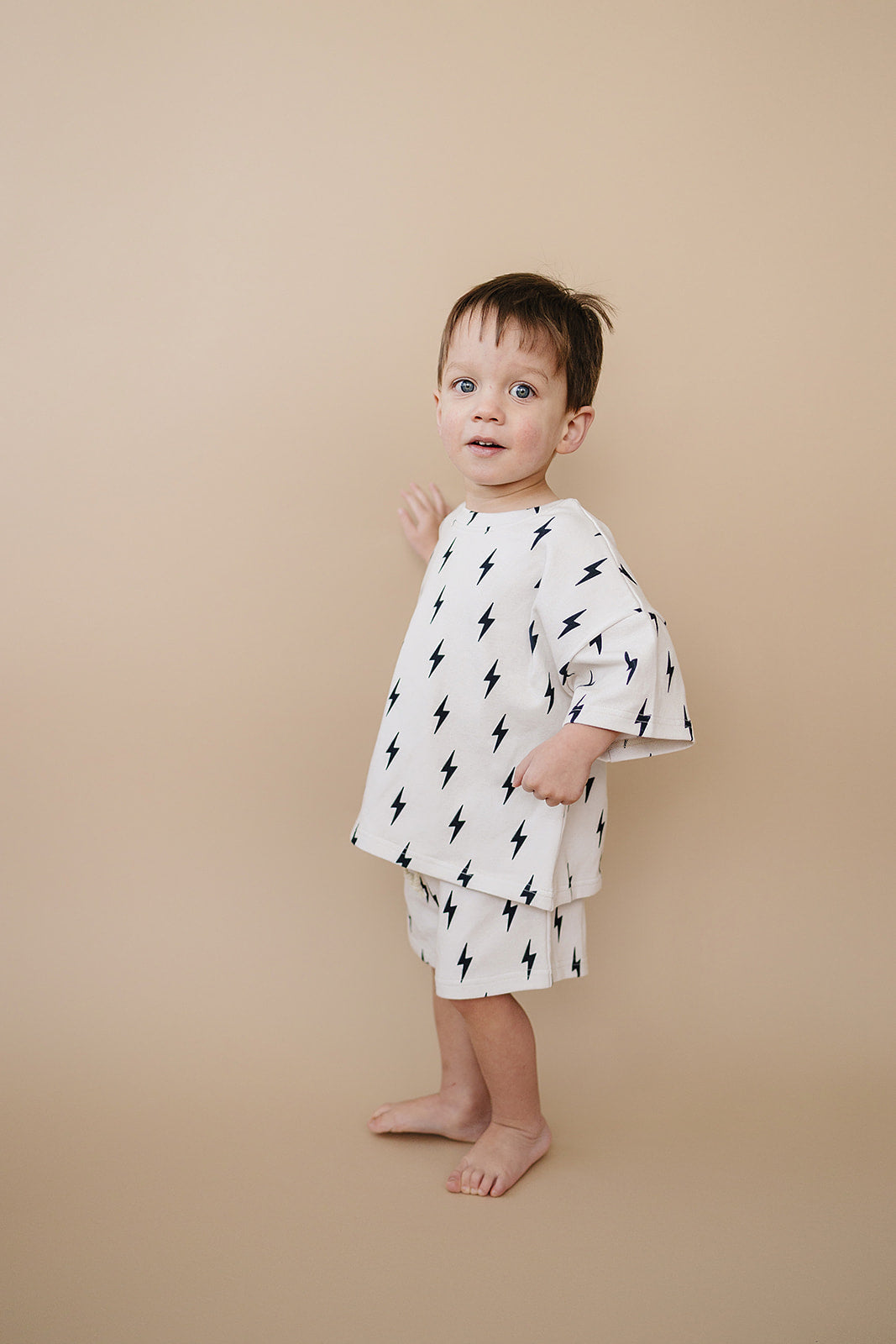 shorts set // little bolt