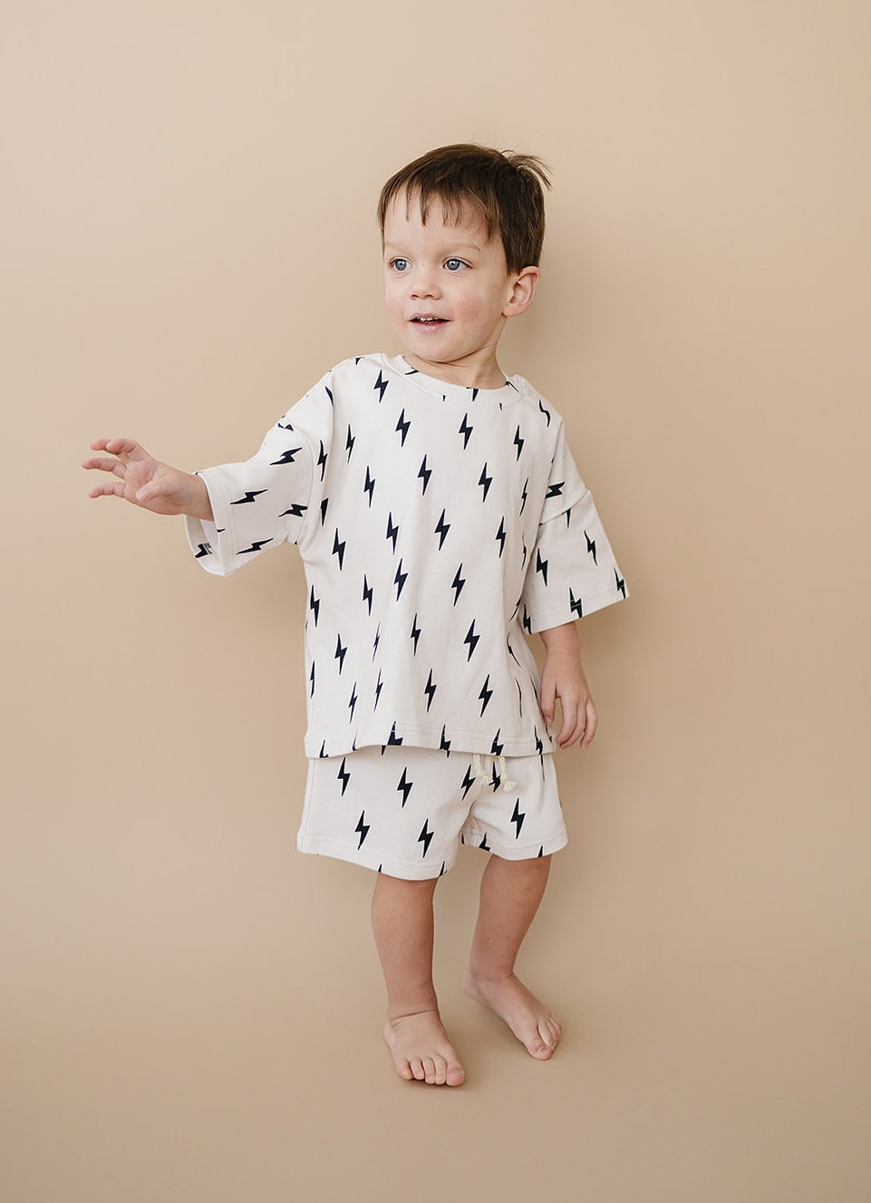 shorts set // little bolt