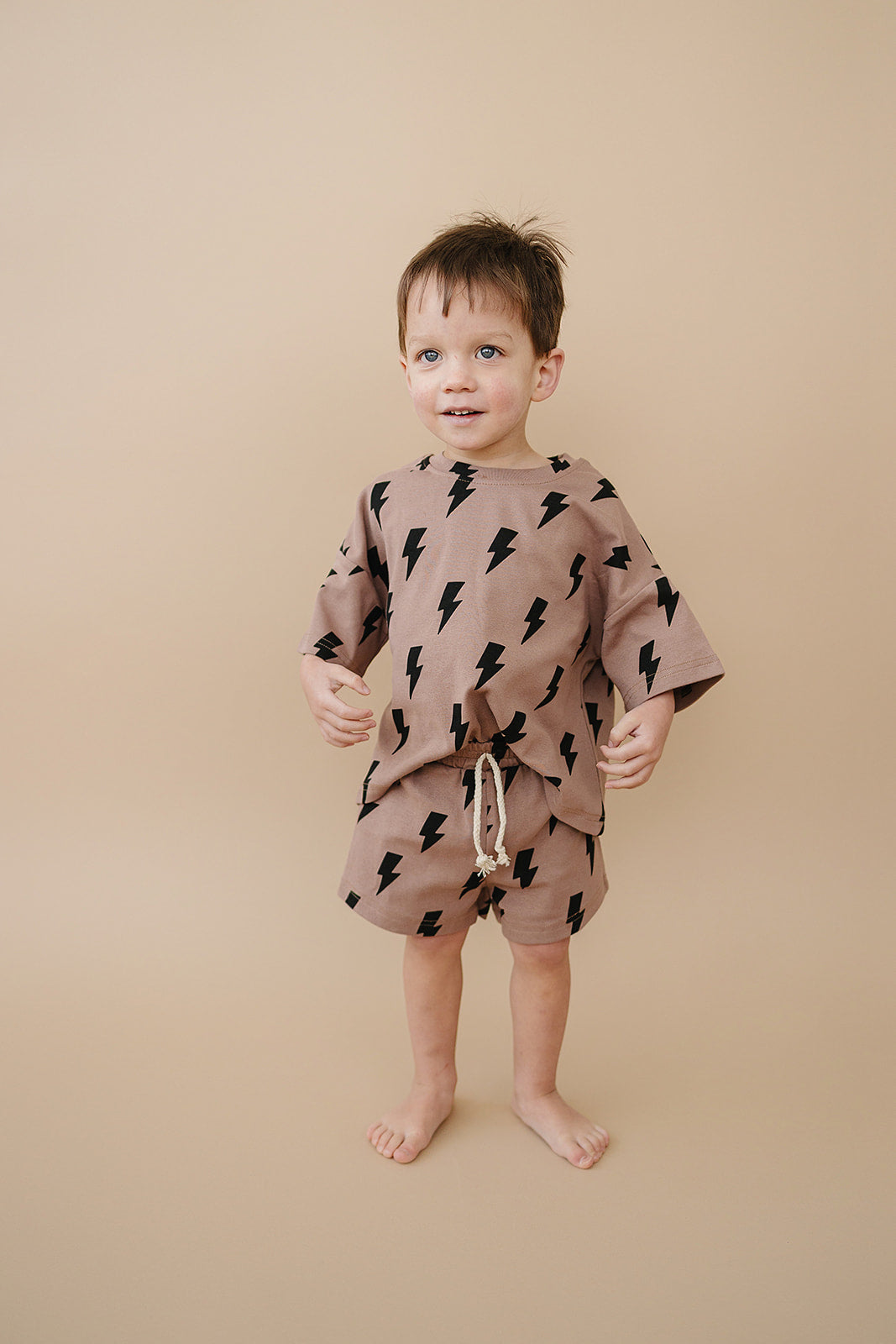 shorts set // mocha bolts