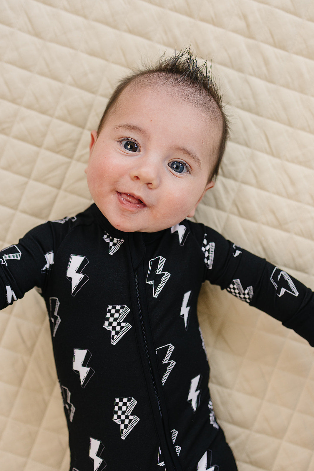 ink bolts bamboo pajamas // ZIPPY