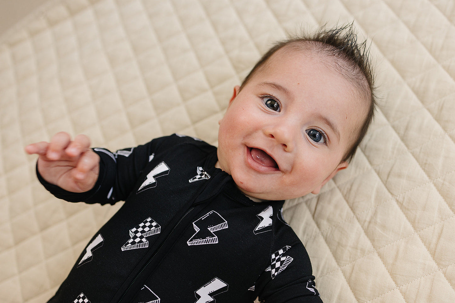 ink bolts bamboo pajamas // ZIPPY
