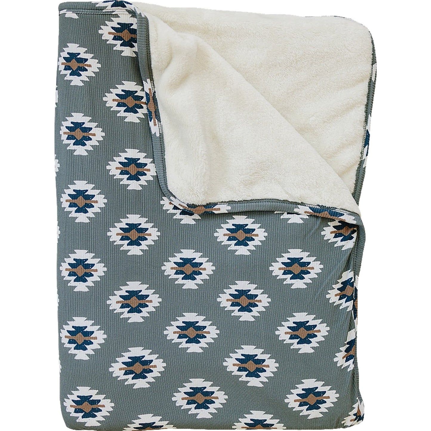 bamboo fleece quilt // southwest aztec