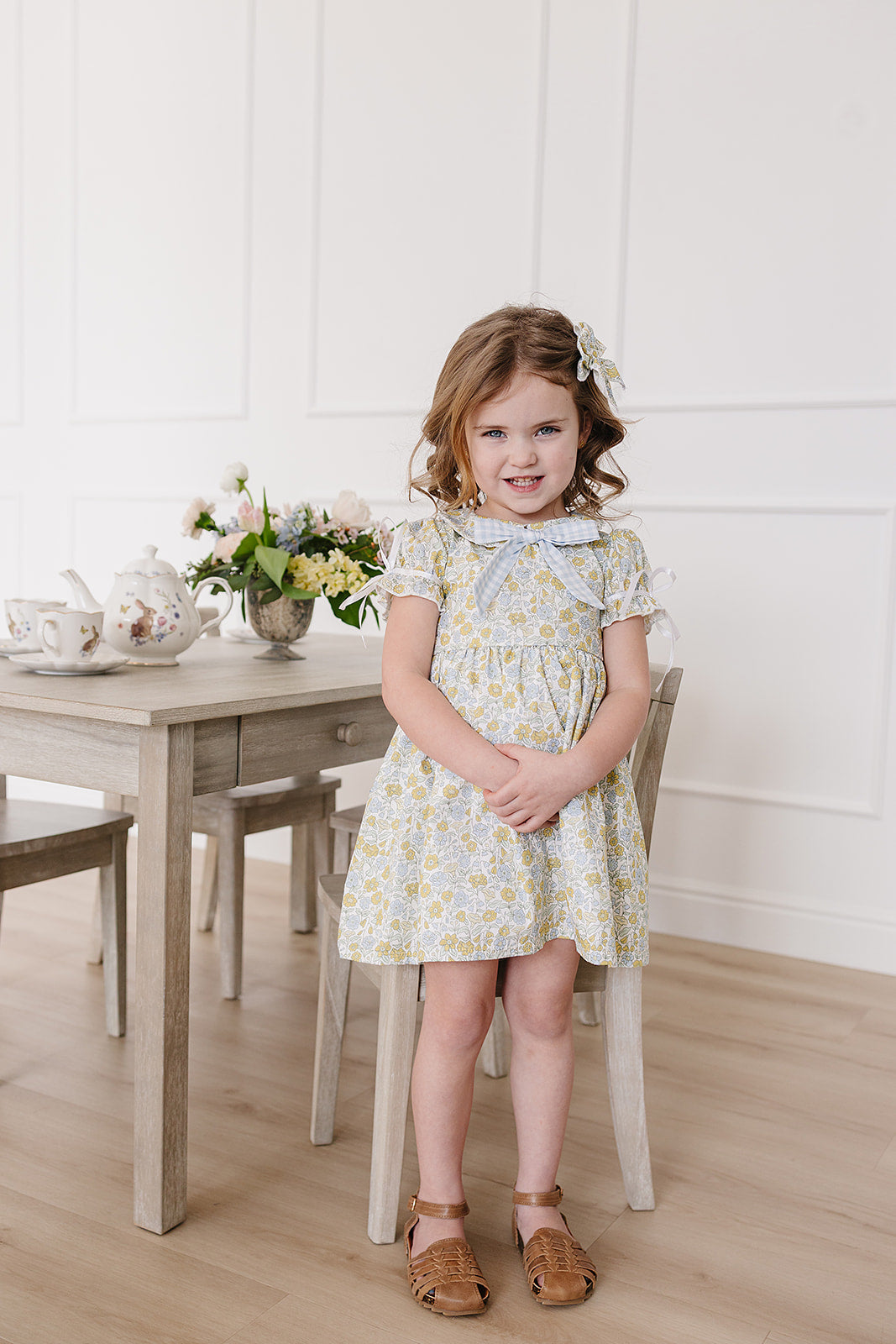 sunny floral dress (goes up to size 10 years!)