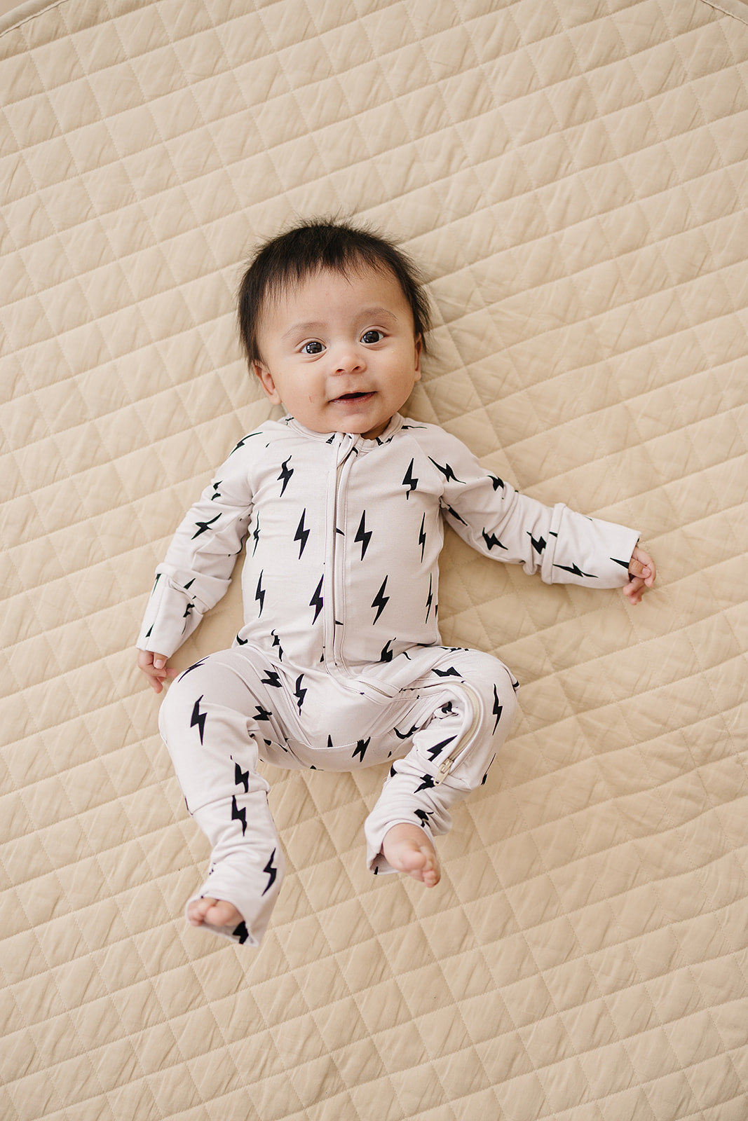 little bolt bamboo pajamas // ZIPPY