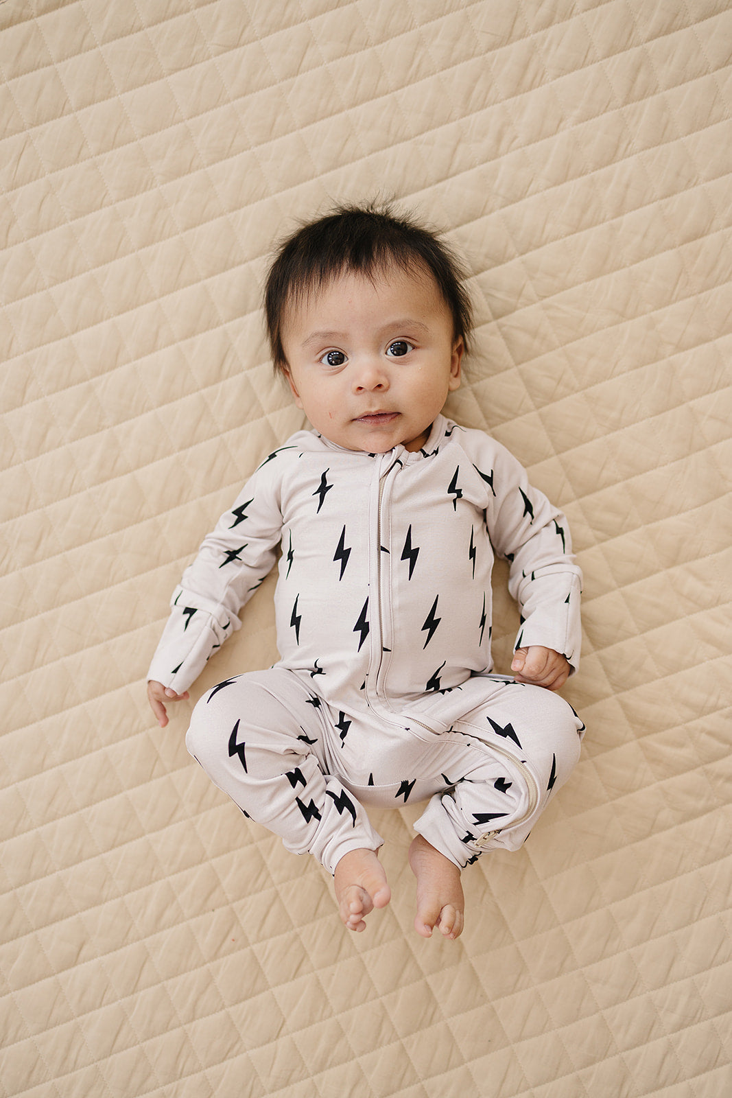 little bolt bamboo pajamas // ZIPPY