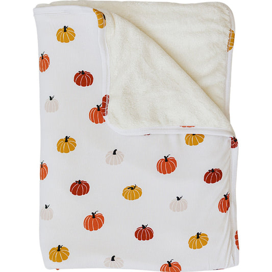 bamboo fleece quilt // harvest