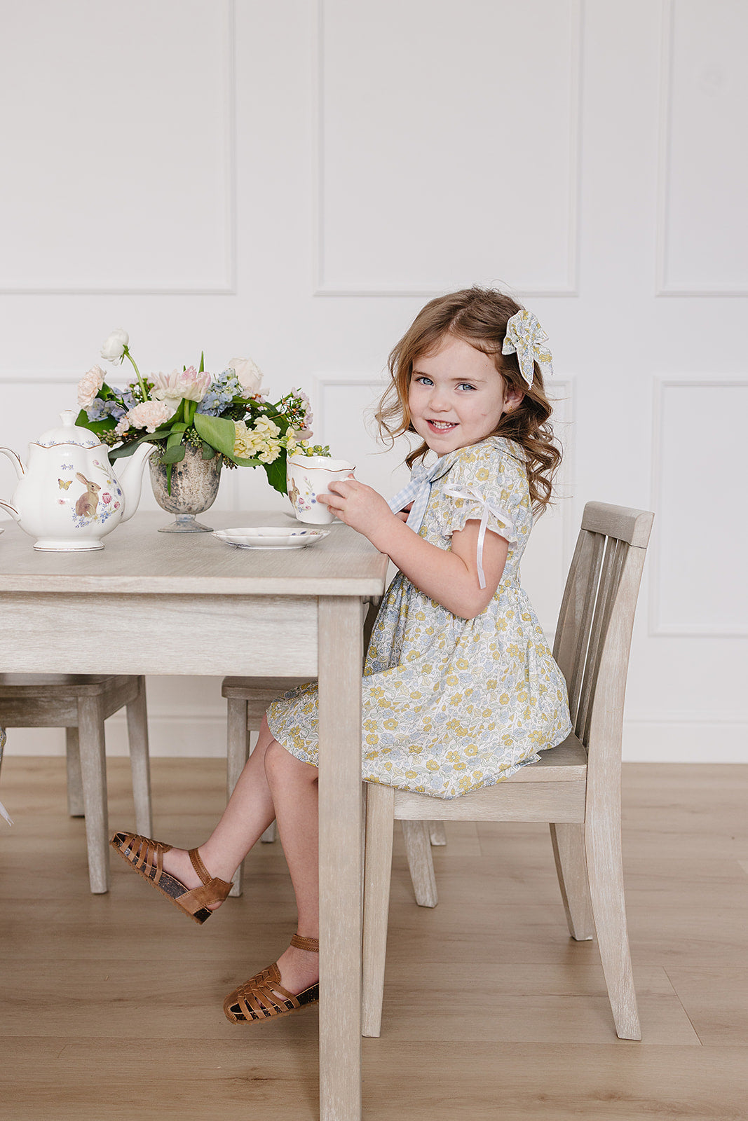 sunny floral dress (goes up to size 10 years!)