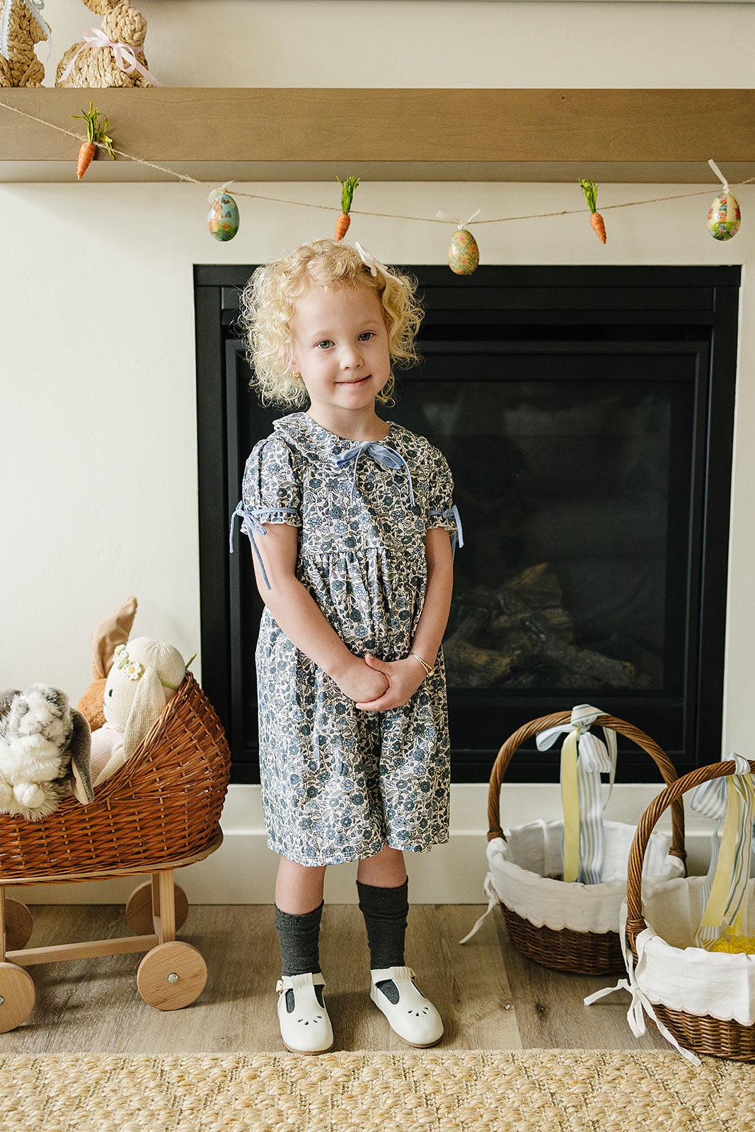 spring floral dress