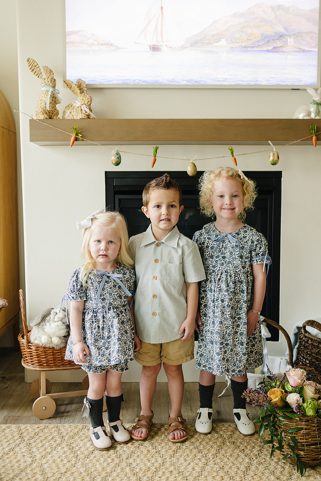 spring floral dress