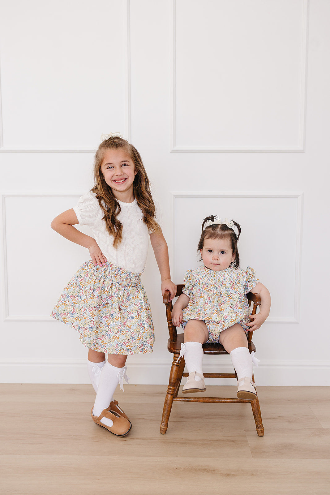 summer meadow bubble romper