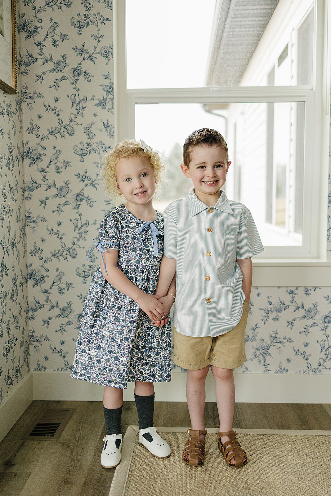 spring floral dress