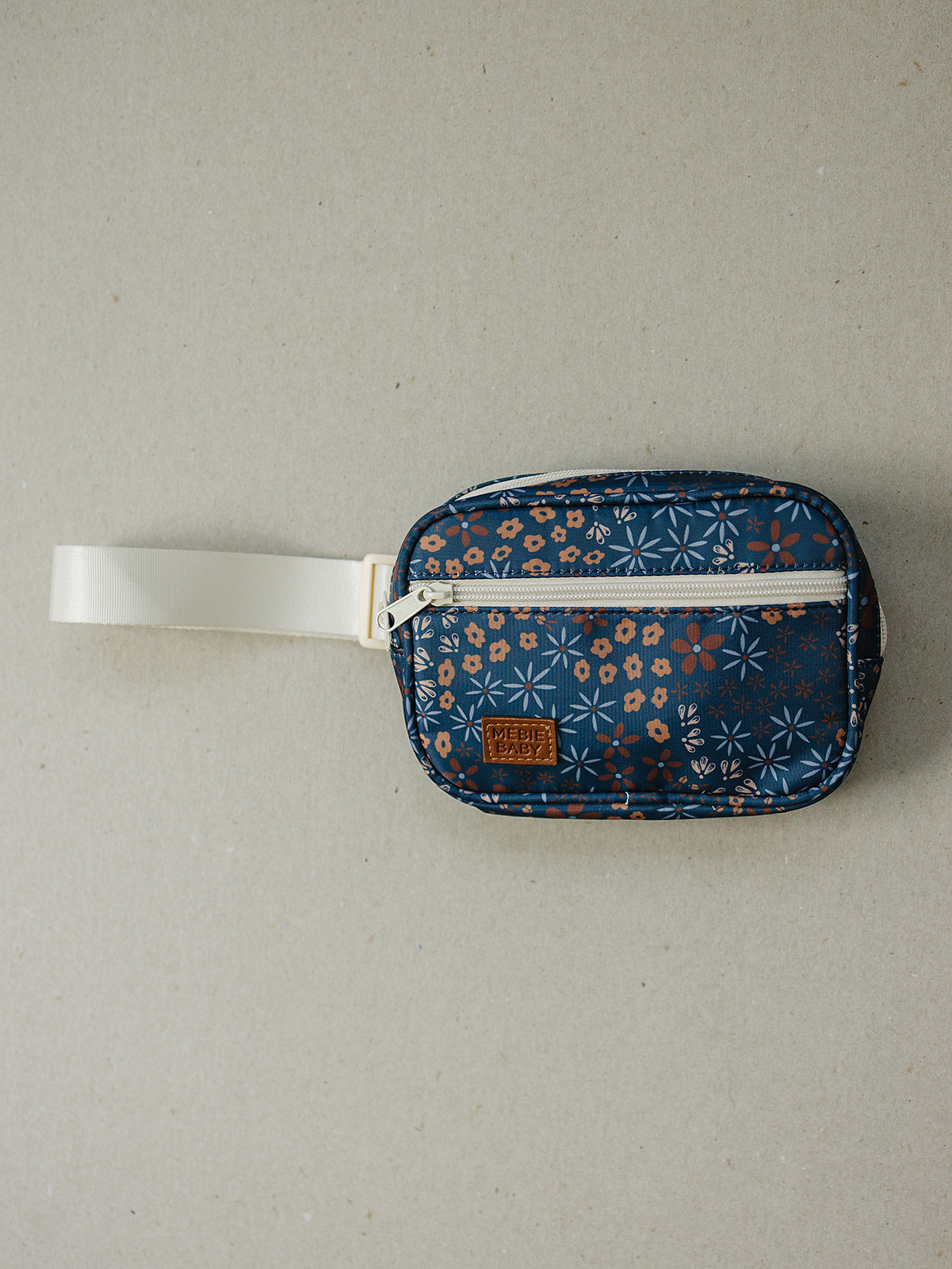 mini fanny pack // navy floral