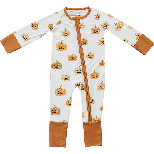 pumpkins bamboo pajamas // ZIPPY