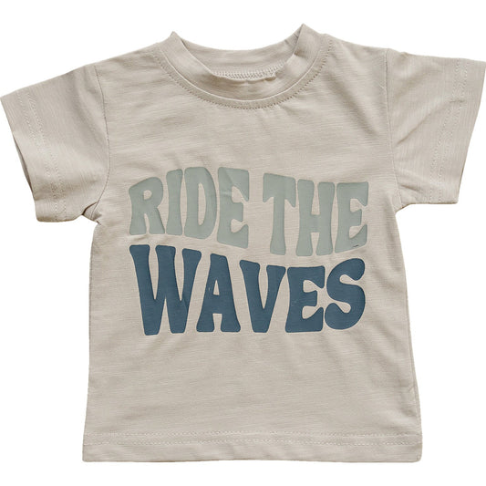 ride the waves tee