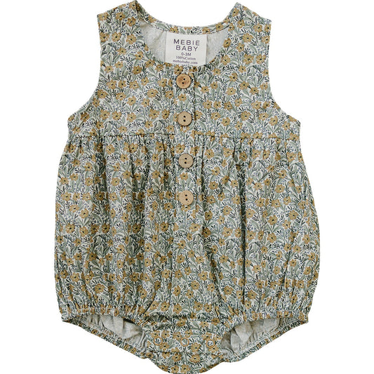 golden meadow bubble romper