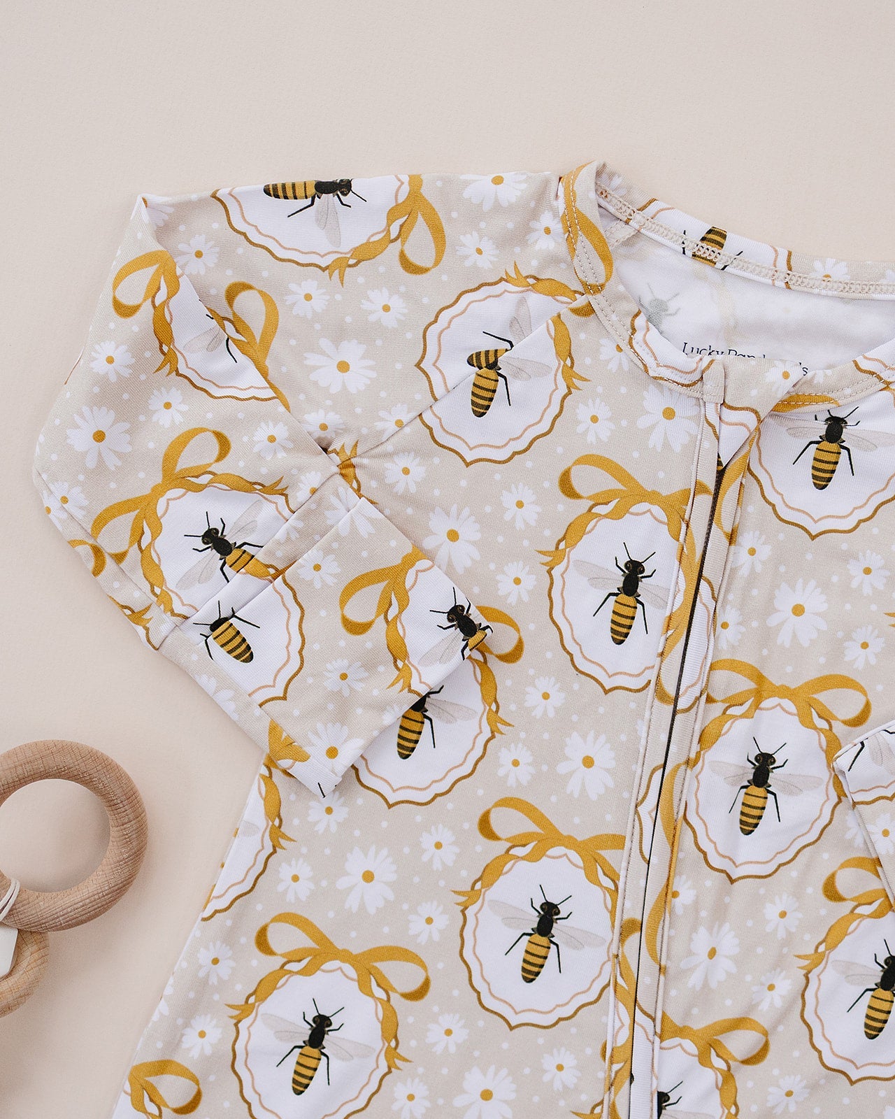 honey bee bamboo pajamas // ZIPPY