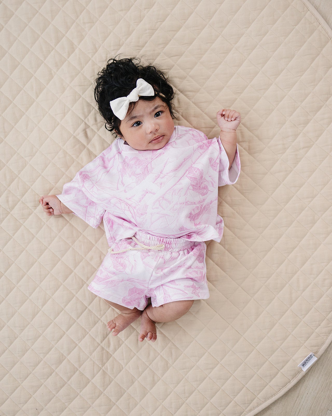 shorts set // pink camo