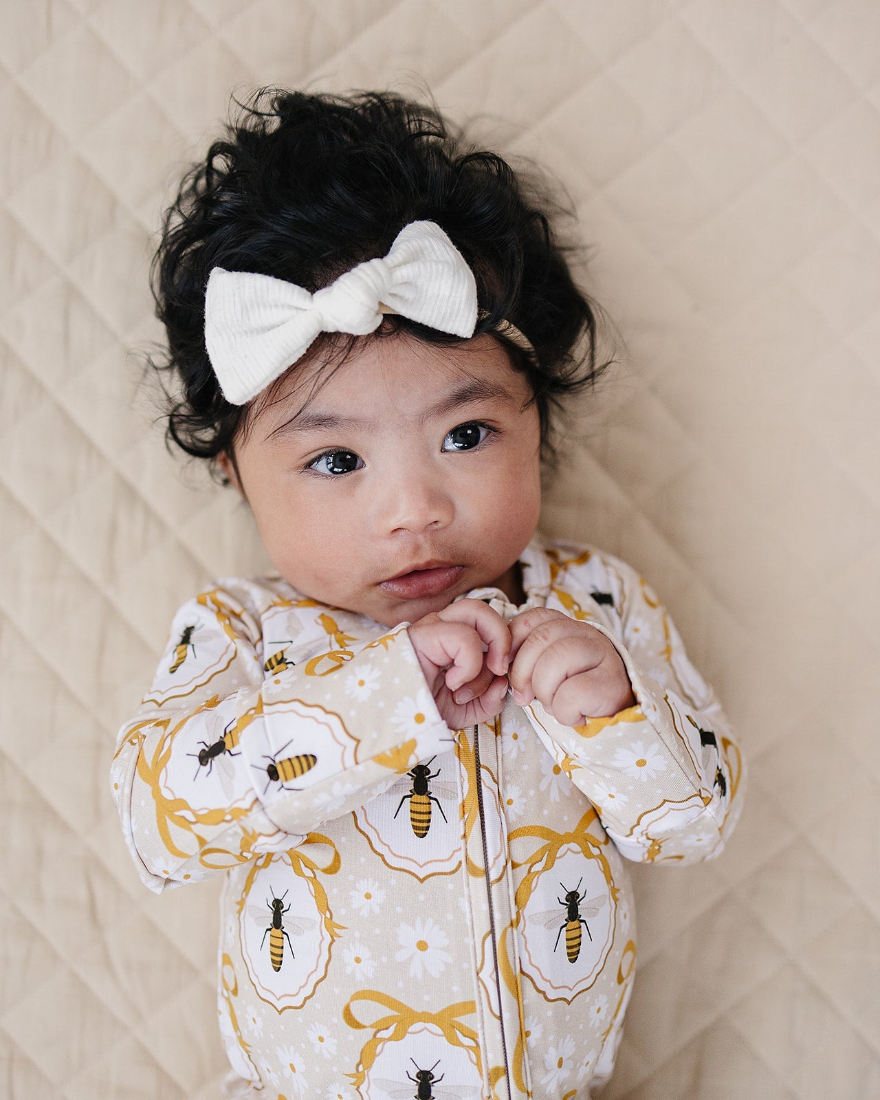 honey bee bamboo pajamas // ZIPPY