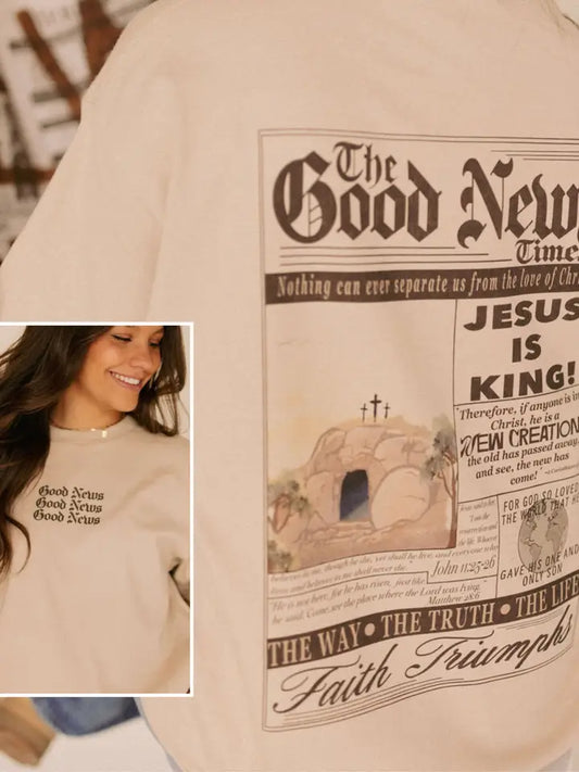 good news easter tee // PREORDER // open until 2.25 ships early march