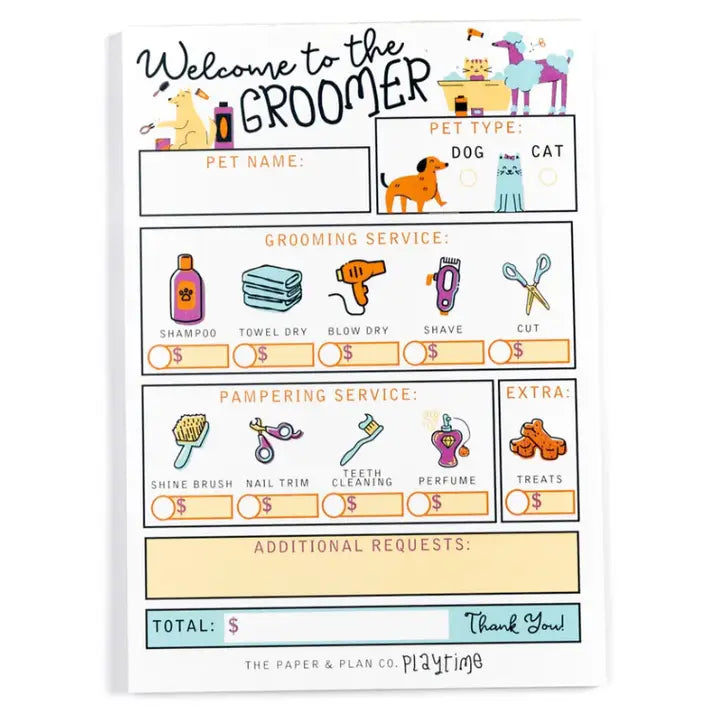 kids pet groomer playtime pad