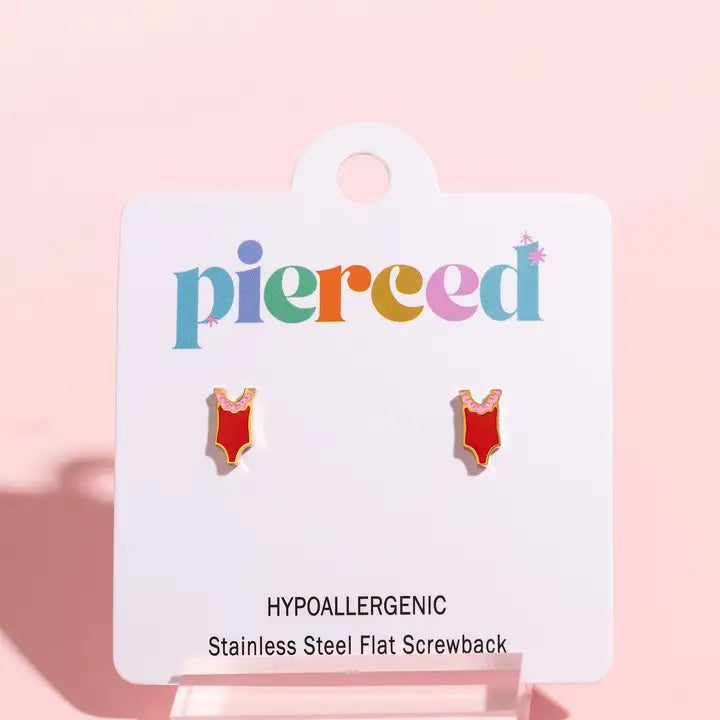 swimsuit 18k gold flatback studs // FLASH PREORDER! // open until 6.7 and ships mid-june