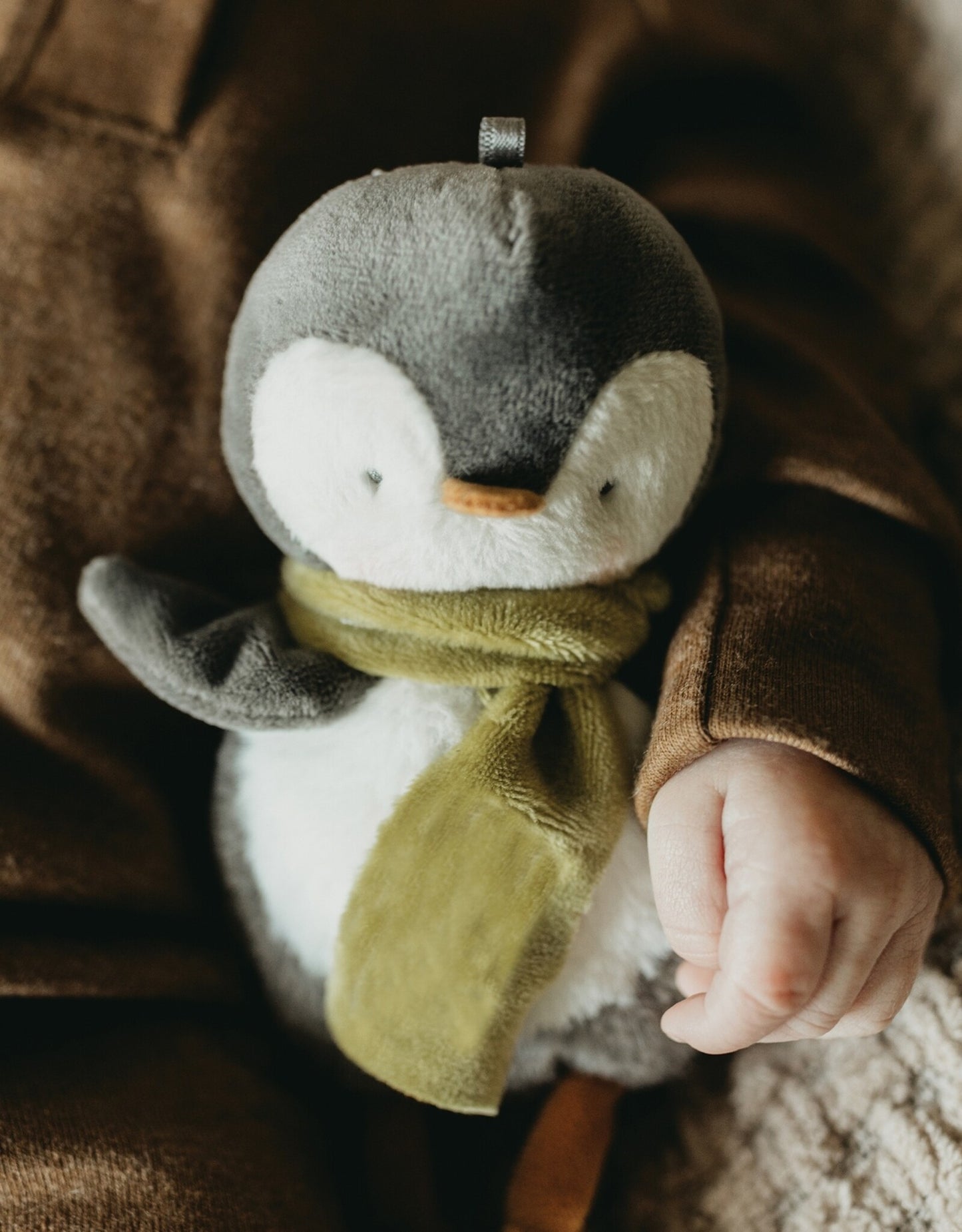 snowcone the penguin roly poly stuffie