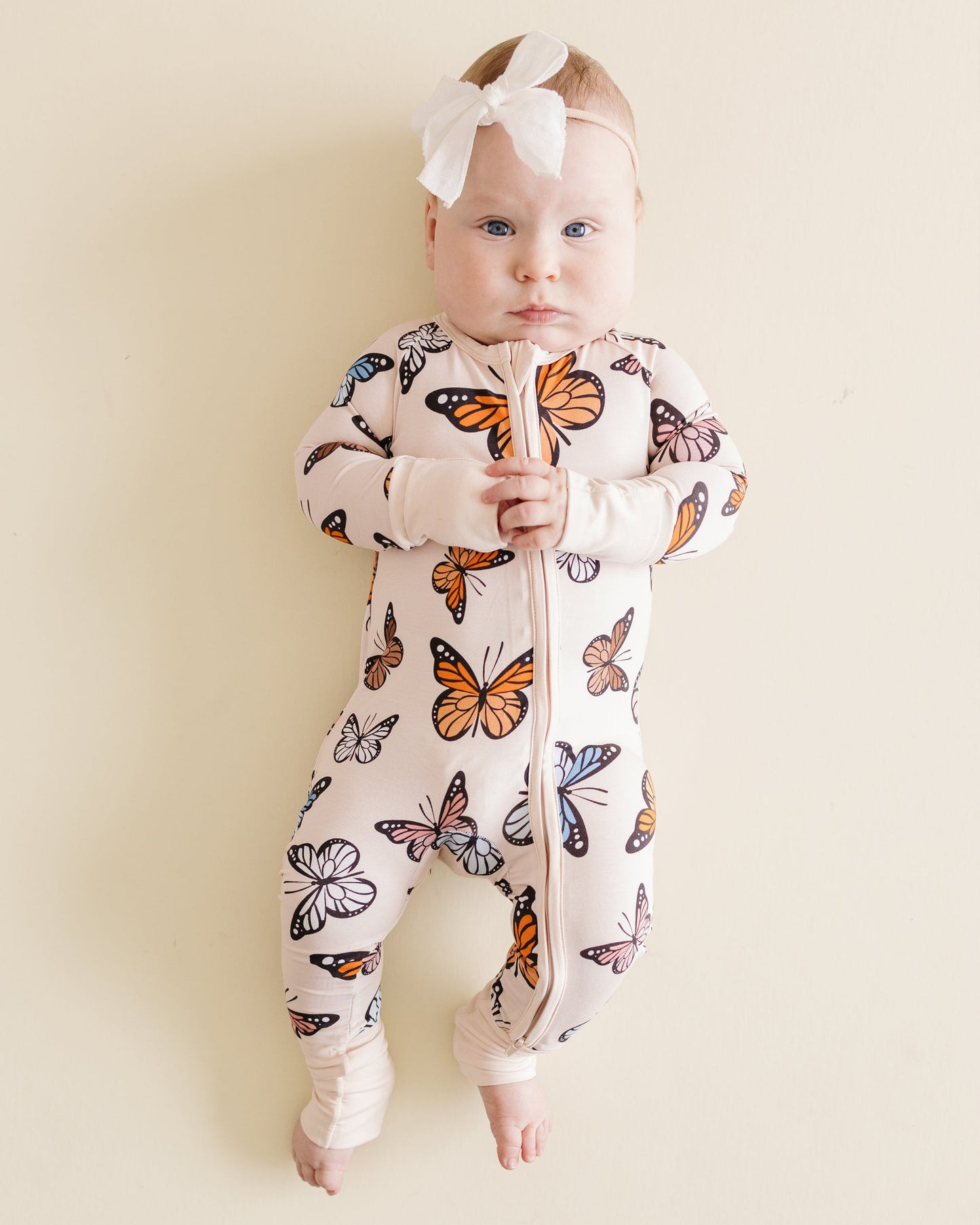 butterflies bamboo pajamas // ZIPPY